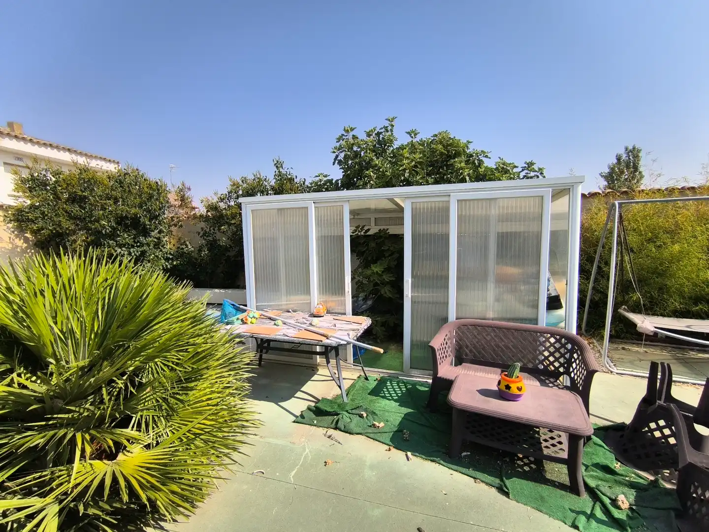 Terraza de Casa o chalet en venta en Frechilla con Calefacción, Jardín privado y Parquet