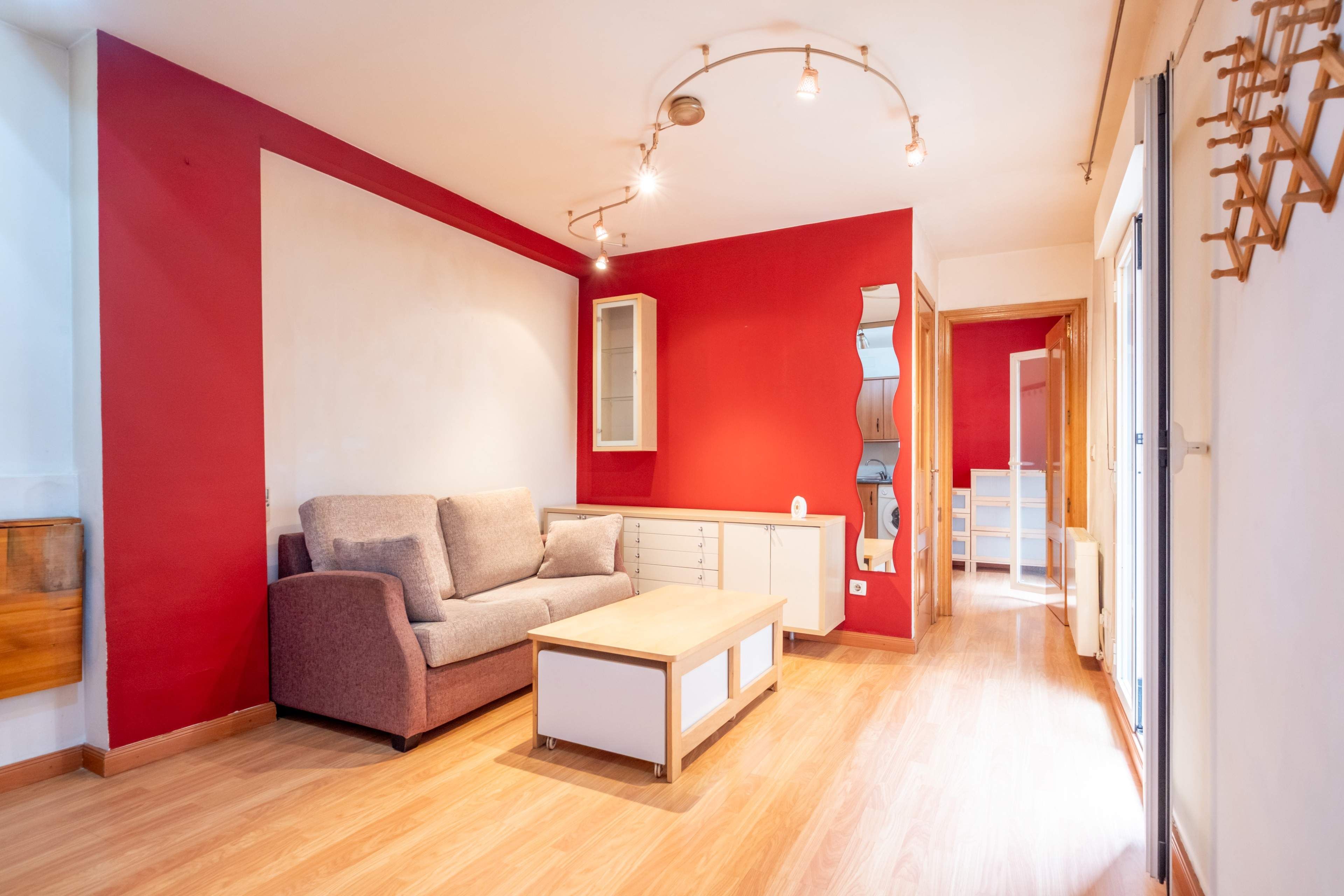 Living room of Flat for sale in  Zaragoza Capital  with Air Conditioner, Heating and Terrace