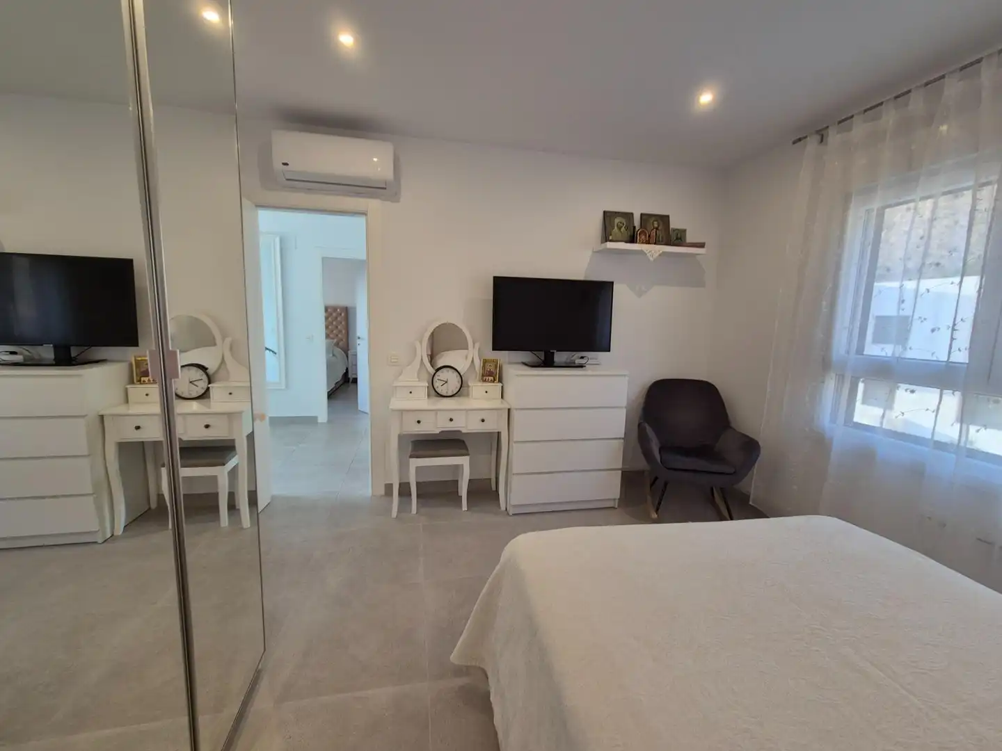Habitación de Casa adosada en venta en El Ejido con Aire acondicionado, Jardín privado y Terraza