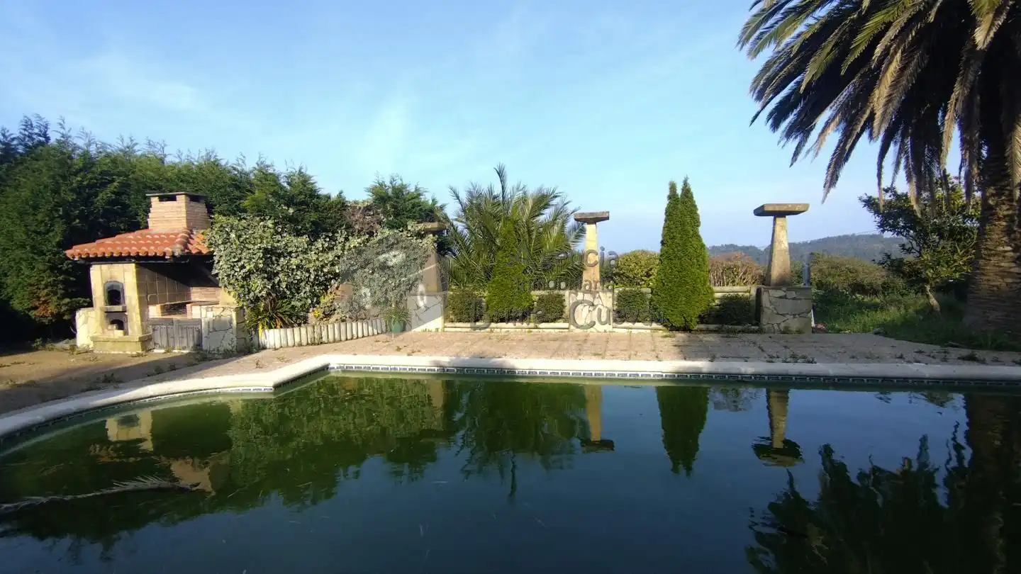 Garden of Houses for sale in Castrillón  with Heating, Private garden and Terrace