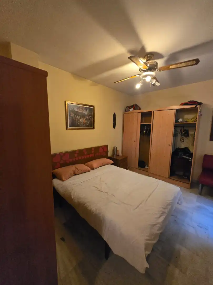 Schlafzimmer von Wohnung zum Verkauf in Roquetas de Mar mit Klimaanlage, Heizung und Möbliert
