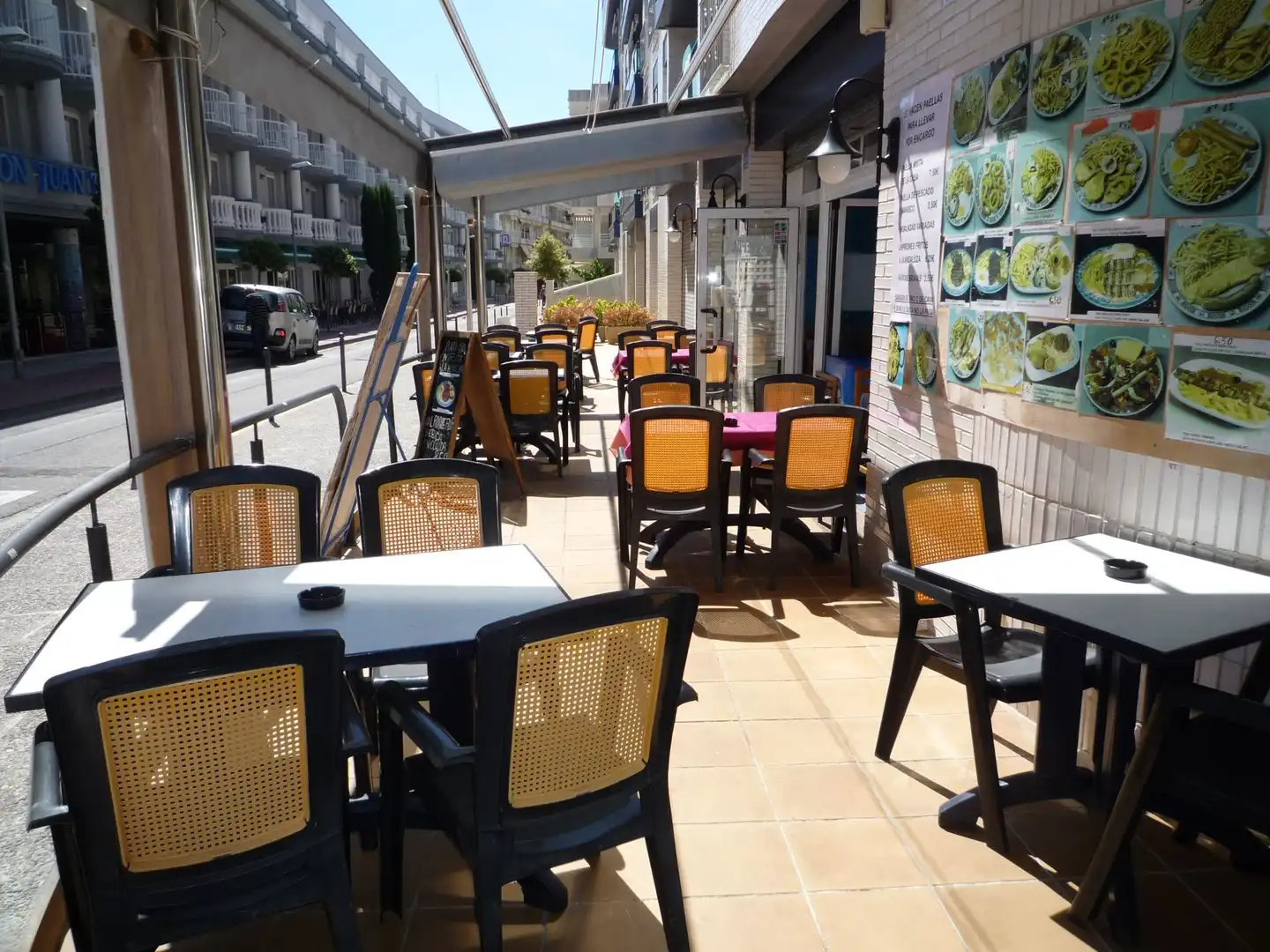 Terrasse von Geschaftsraum zum Verkauf in Tossa de Mar mit Klimaanlage, Terrasse und Möbliert