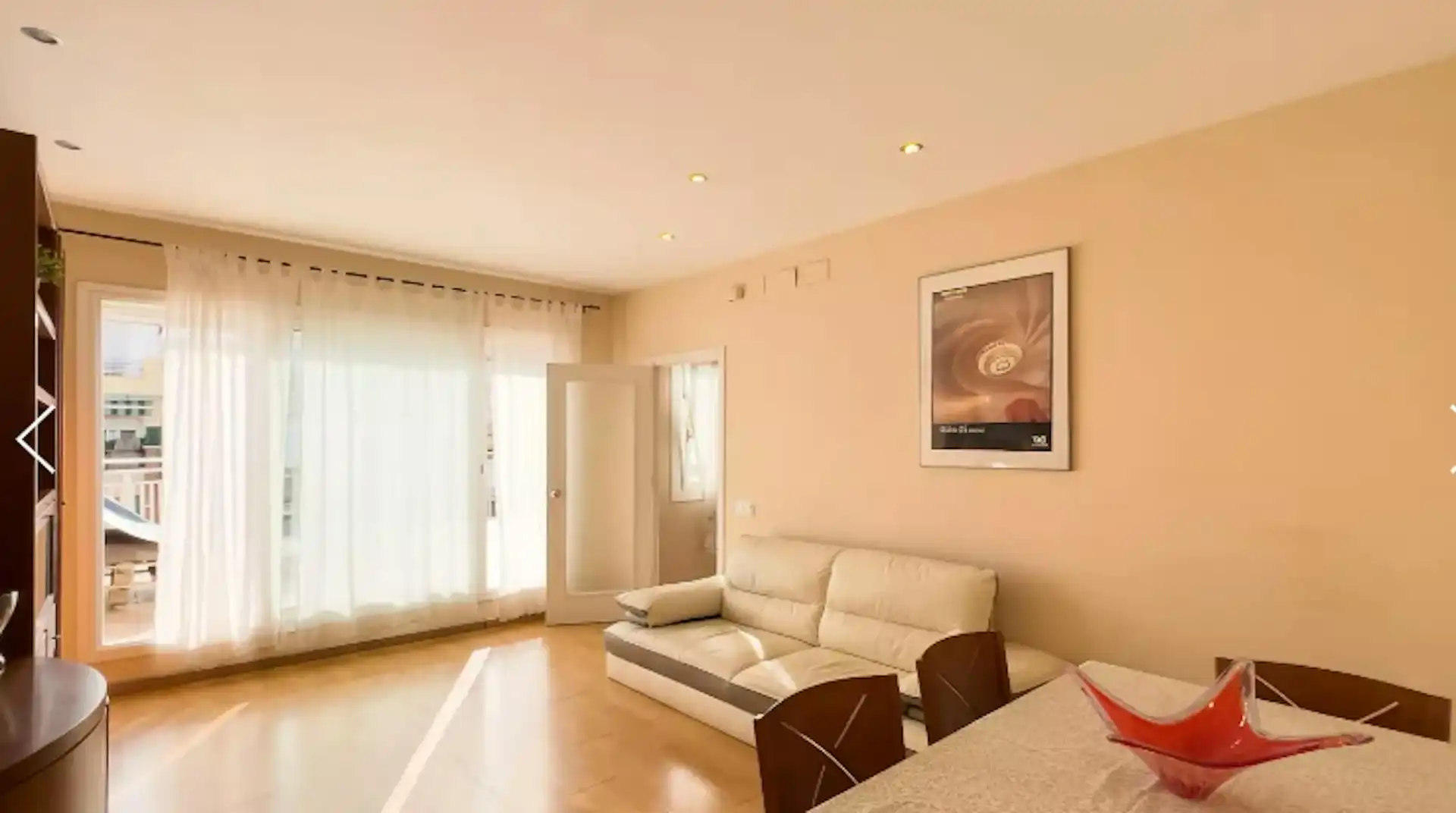 Living room of Flat for rent in Barcelona  with Furnished, Washing machine and Pets allowed