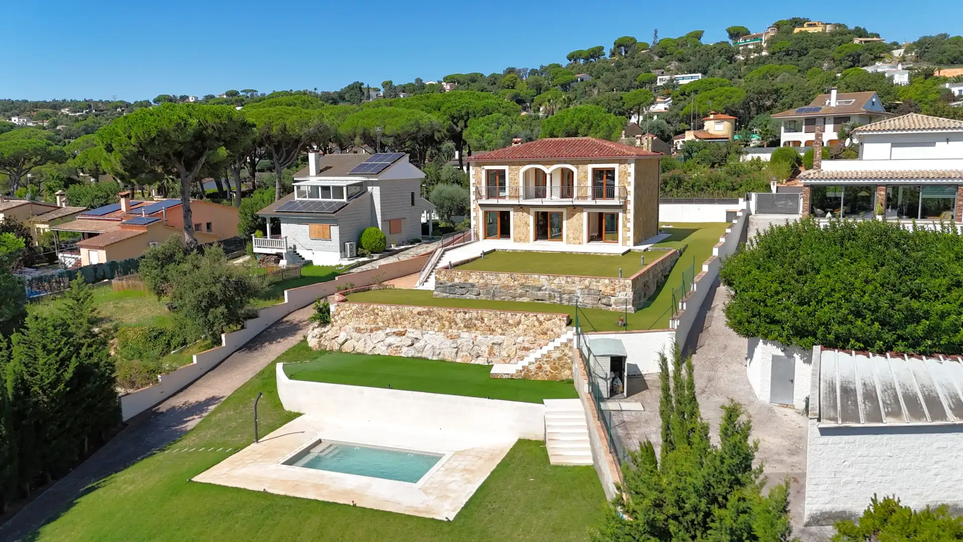 Vista exterior de Casa o chalet en venta en Calonge i Sant Antoni con Jardín privado, Terraza y Trastero