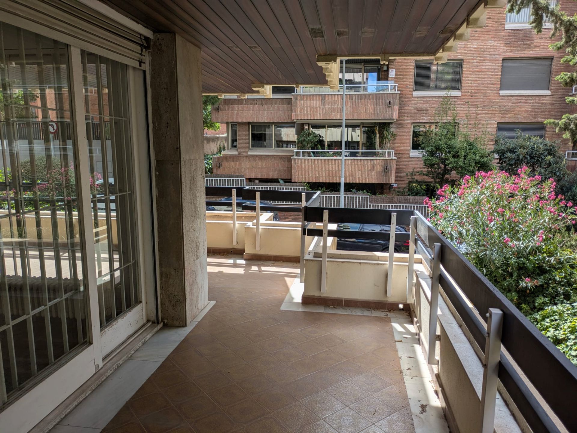 Terrace of Flat for sale in  Barcelona Capital  with Heating, Private garden and Parquet flooring