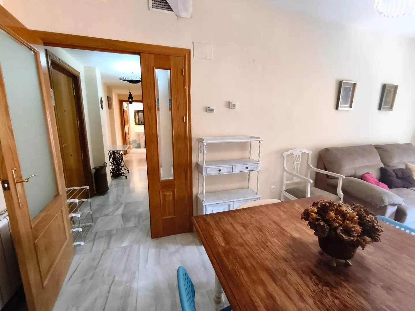 Dining room of Apartments for rent in Badajoz  with Air Conditioner, Heating and Furnished