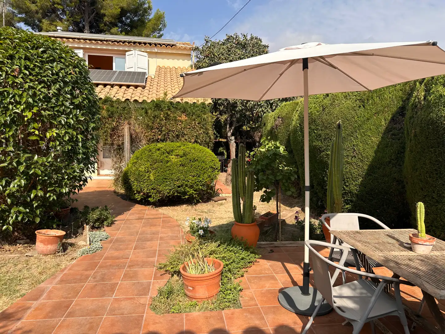 Jardí de Casa o xalet en venda en Aiguamúrcia amb Calefacció, Jardí privat i Terrassa