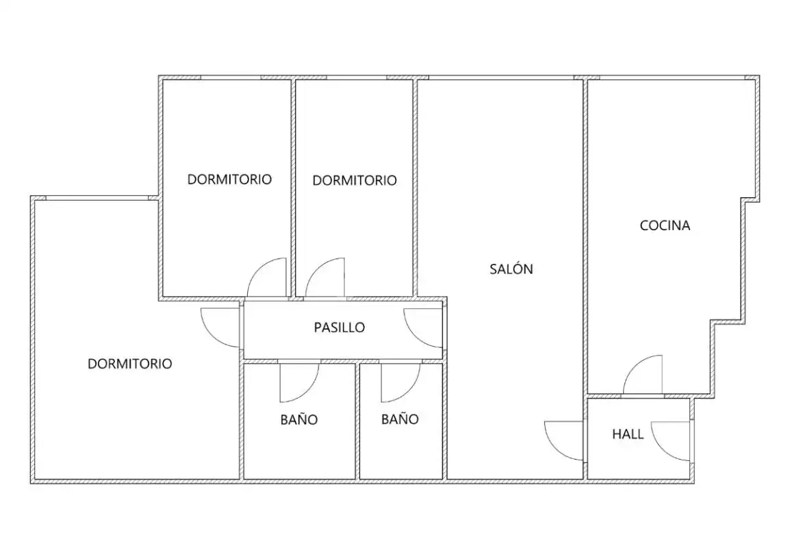 Flat for sale in Fuenlabrada II - El Molino