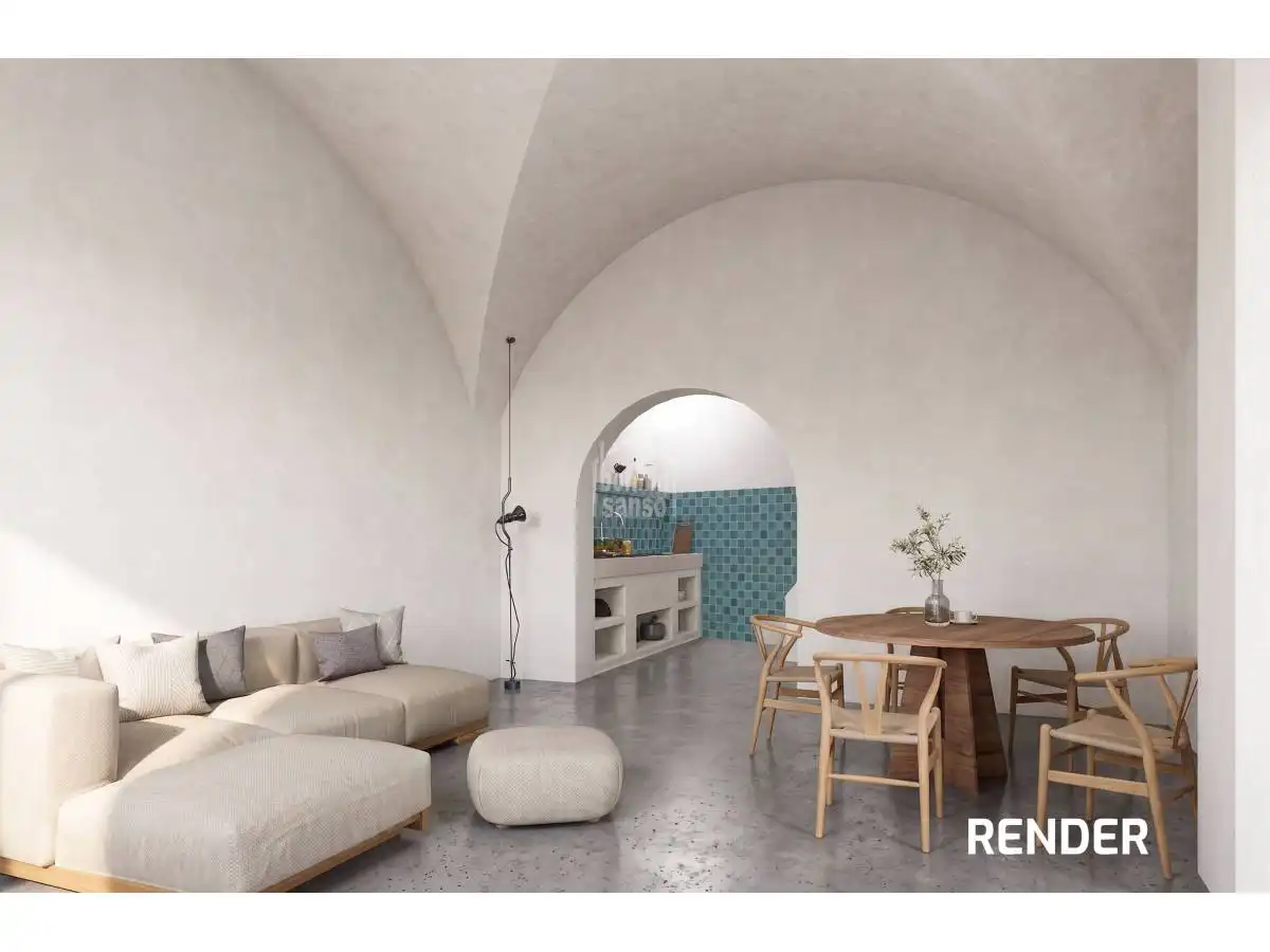 Sala de estar de Casa o chalet en venta en Maó - Mahón con Terraza