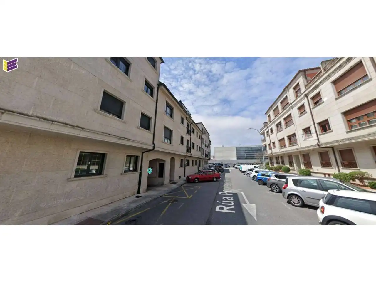 Vista exterior de Piso en venta en Vilagarcía de Arousa con Calefacción y Trastero