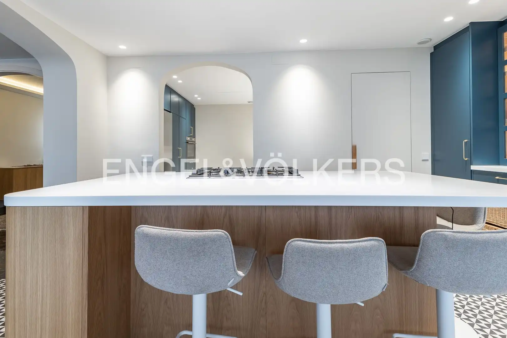 Kitchen of Flat for sale in Barcelona  with Air Conditioner, Heating and Parquet flooring