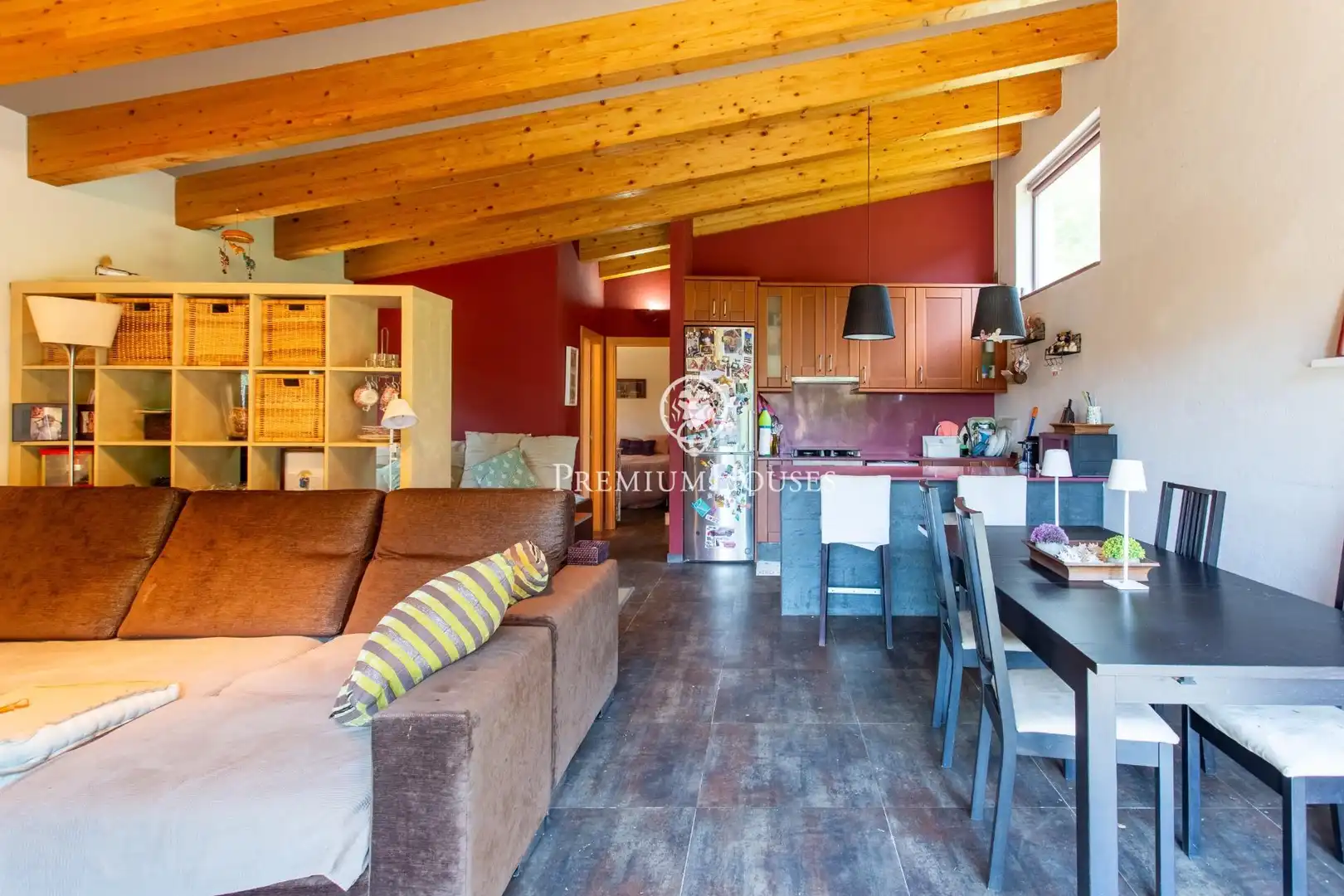 Sala de estar de Finca rústica en venta en Arenys de Munt con Aire acondicionado, Calefacción y Jardín privado