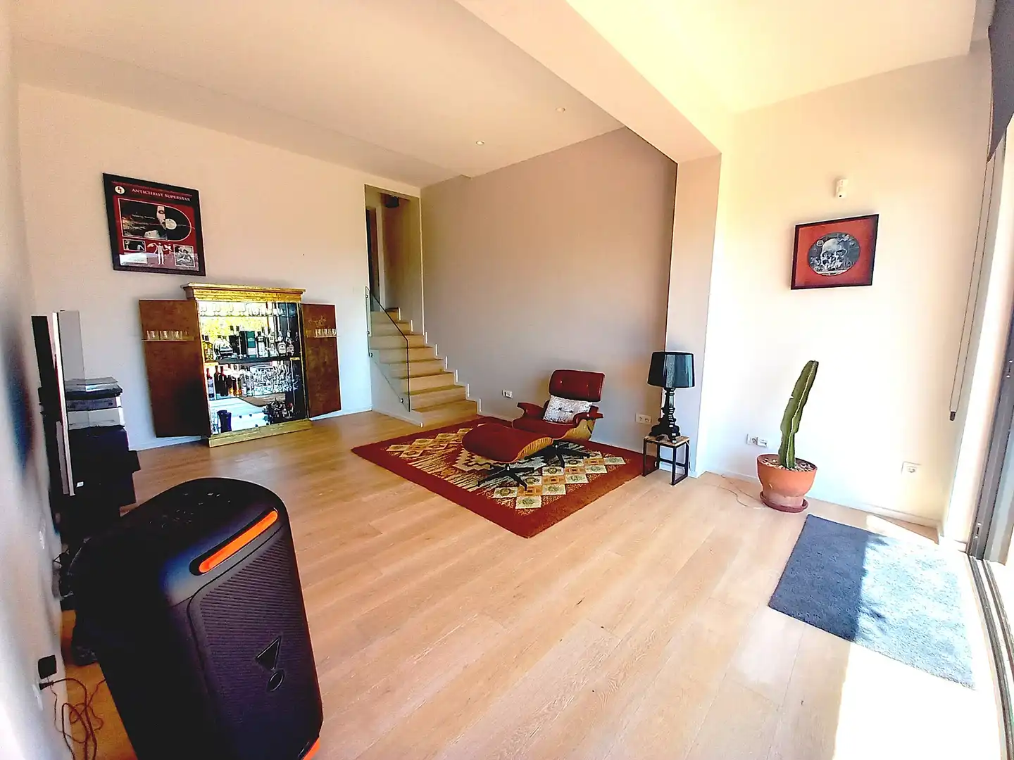 Wohnzimmer von Haus oder Chalet zum Verkauf in El Castell de Guadalest mit Klimaanlage, Privatgarten und Terrasse