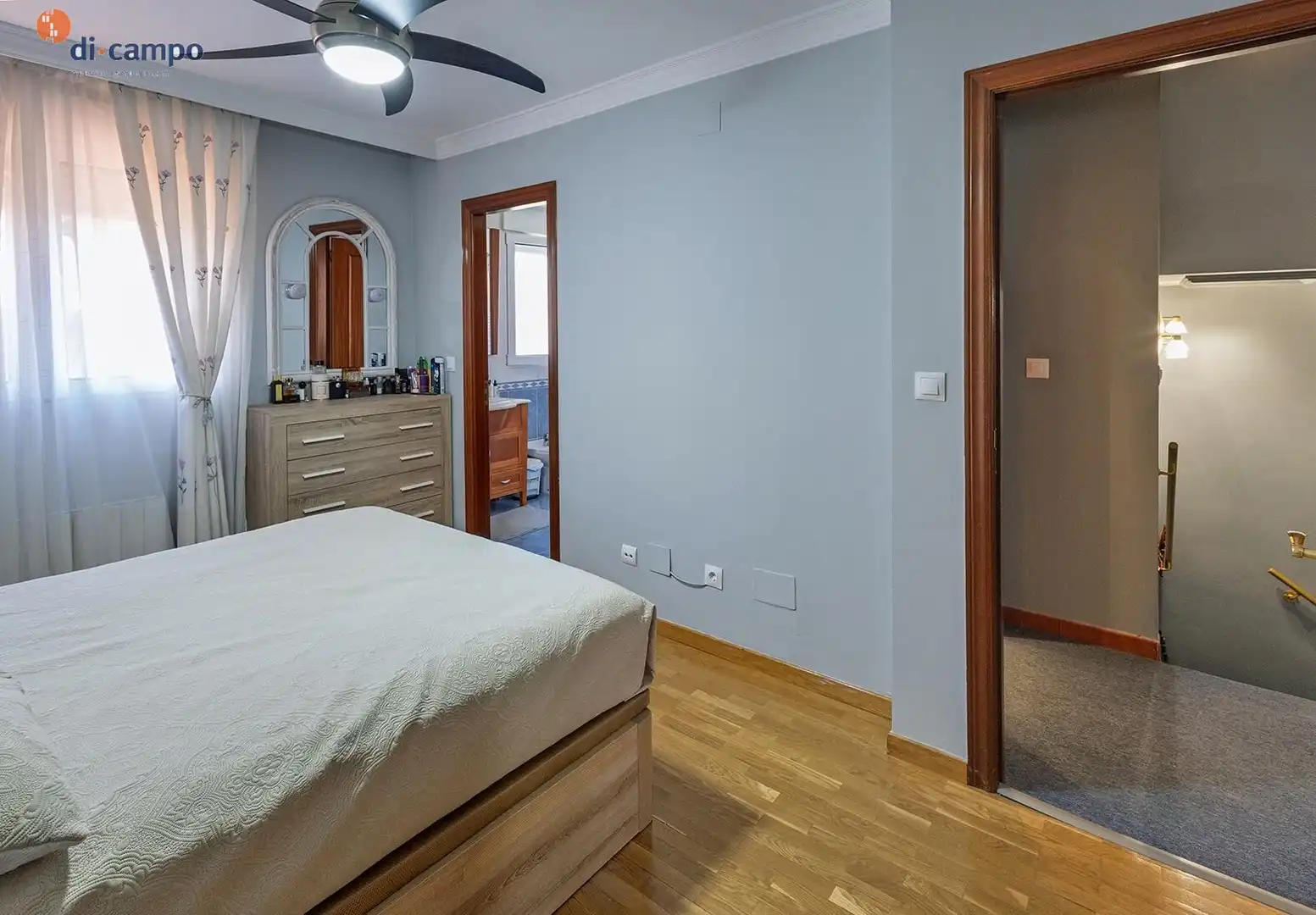 Habitación de Casa adosada en venta en Fuensaldaña con Calefacción