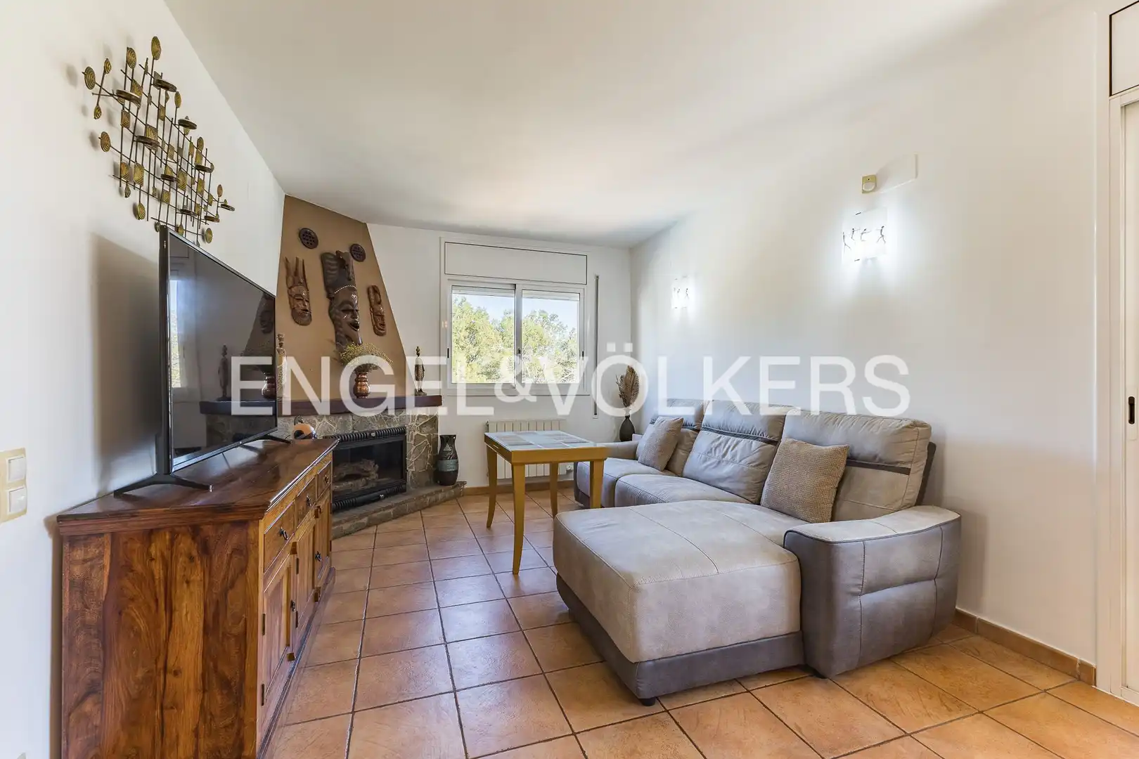 Living room of Houses for sale in Sant Pere de Ribes  with Heating, Private garden and Terrace