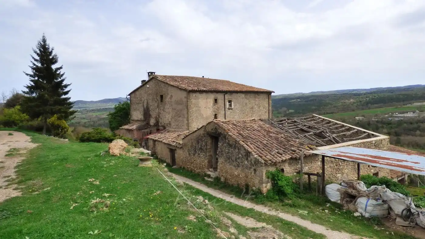 Vista exterior de Finca rústica en venda en Castellterçol amb Traster