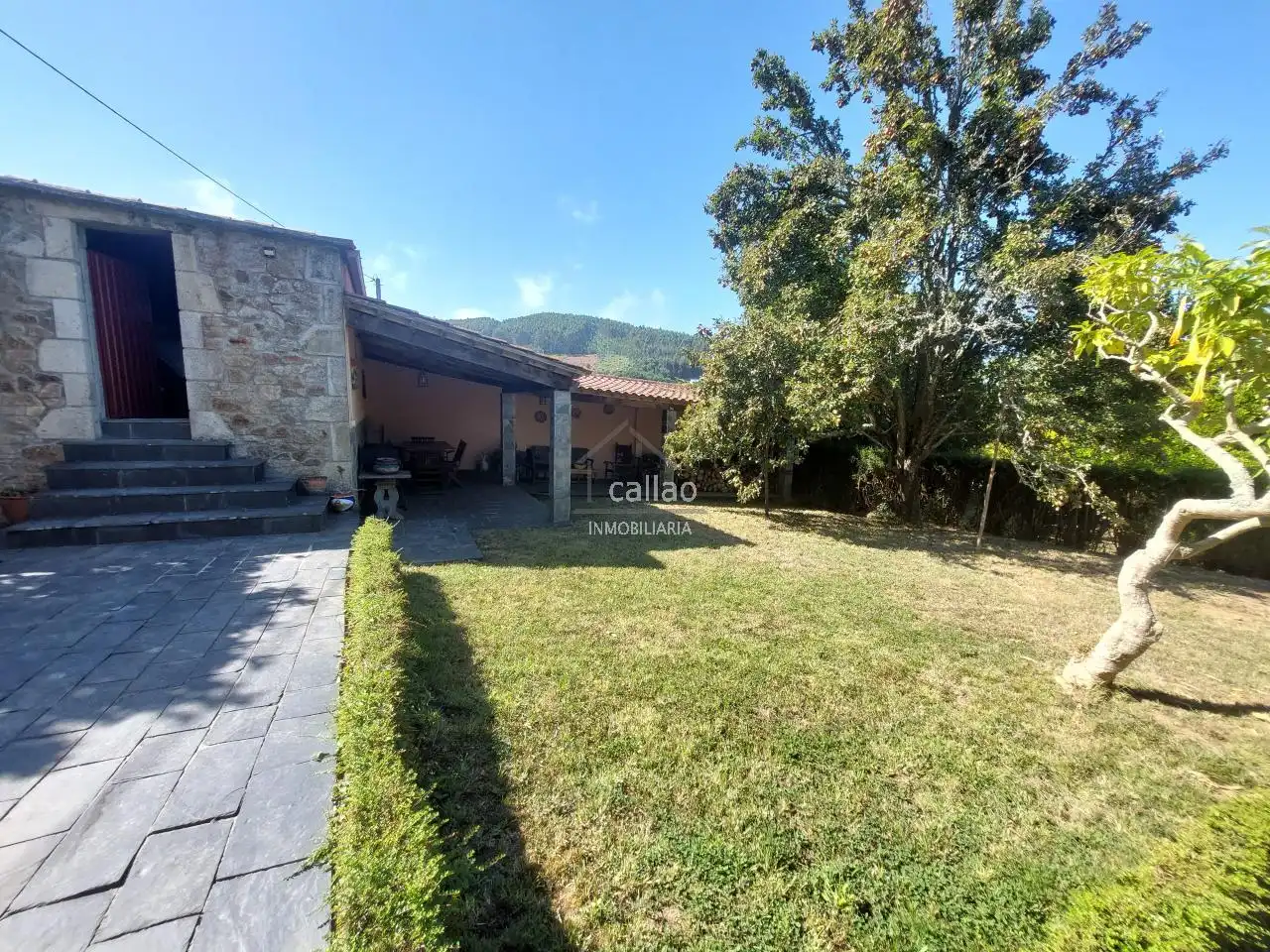 Jardín de Casa o chalet en venta en Narón con Calefacción, Jardín privado y Piscina