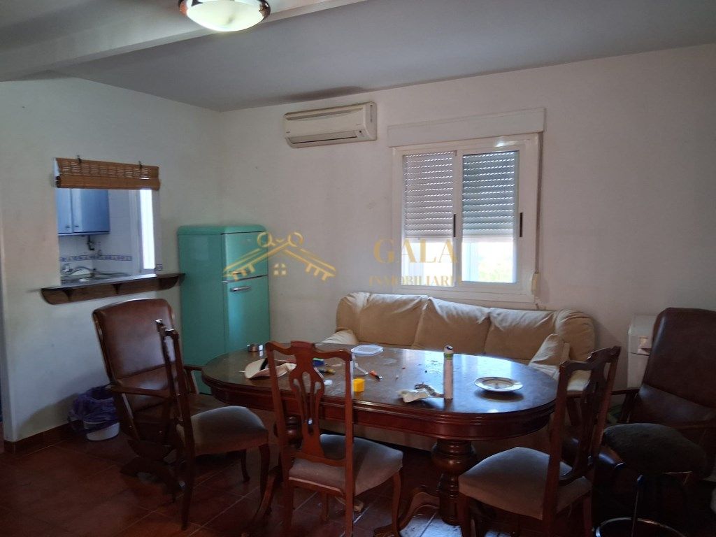 Dining room of Attic to rent in Cáceres Capital  with Air Conditioner, Terrace and Furnished