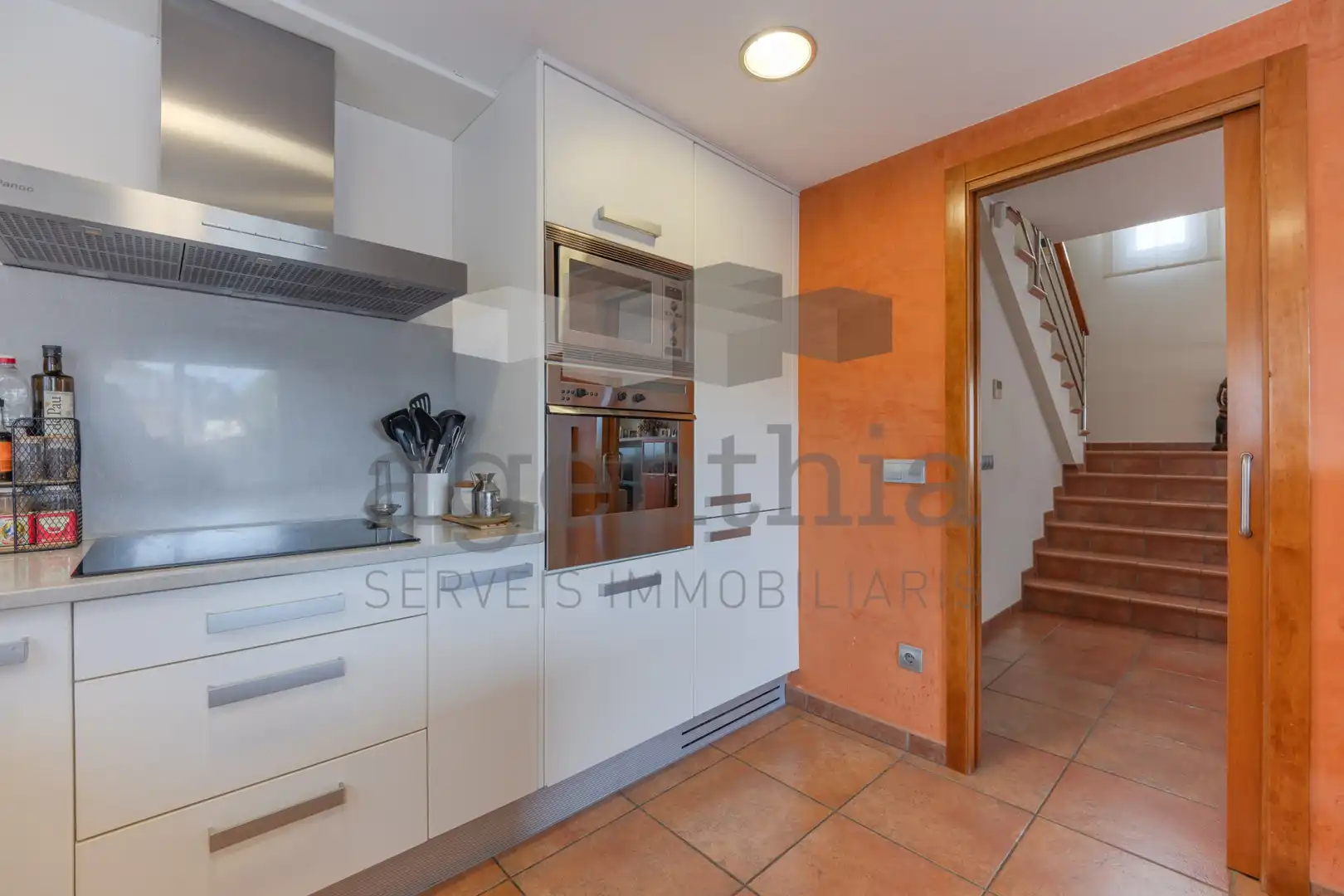 Cocina de Casa o chalet en venta en Quart con Aire acondicionado, Calefacción y Piscina