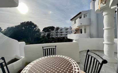 Exterior view of Duplex for sale in Mijas  with Air Conditioner, Terrace and Storage room