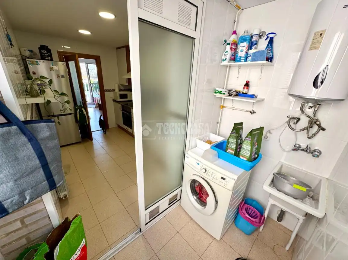 Kitchen of Attic for sale in Paterna  with Air Conditioner, Parquet flooring and Terrace