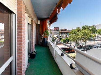 Exterior view of Flat for sale in  Sevilla Capital  with Air Conditioner and Terrace