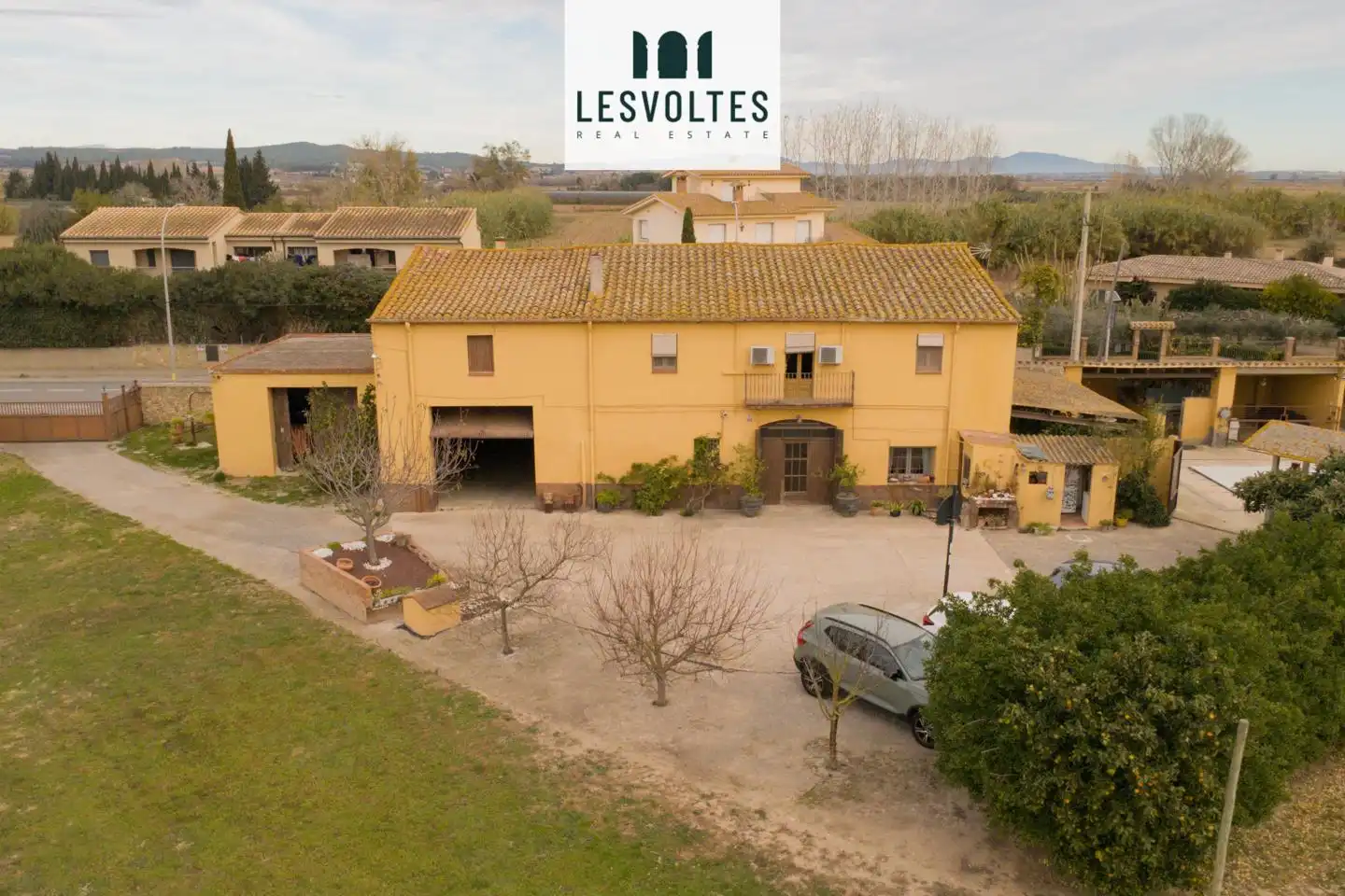 Vista exterior de Casa o chalet en venta en Verges con Aire acondicionado, Jardín privado y Parquet