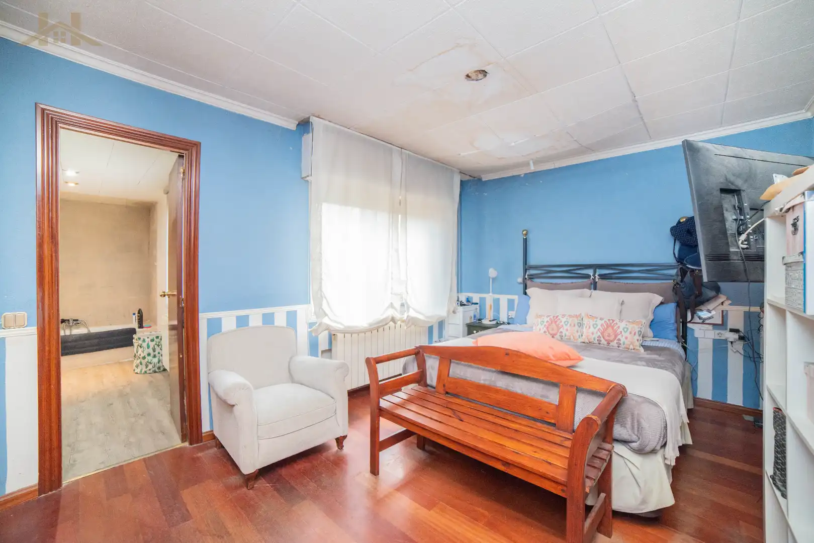 Dormitori de Casa adosada en venda en Alpedrete amb Terrassa, Traster i Piscina comunitària