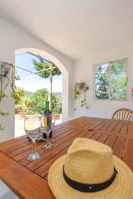 Terrassa de Casa o xalet en venda en Guaro amb Jardí privat i Piscina
