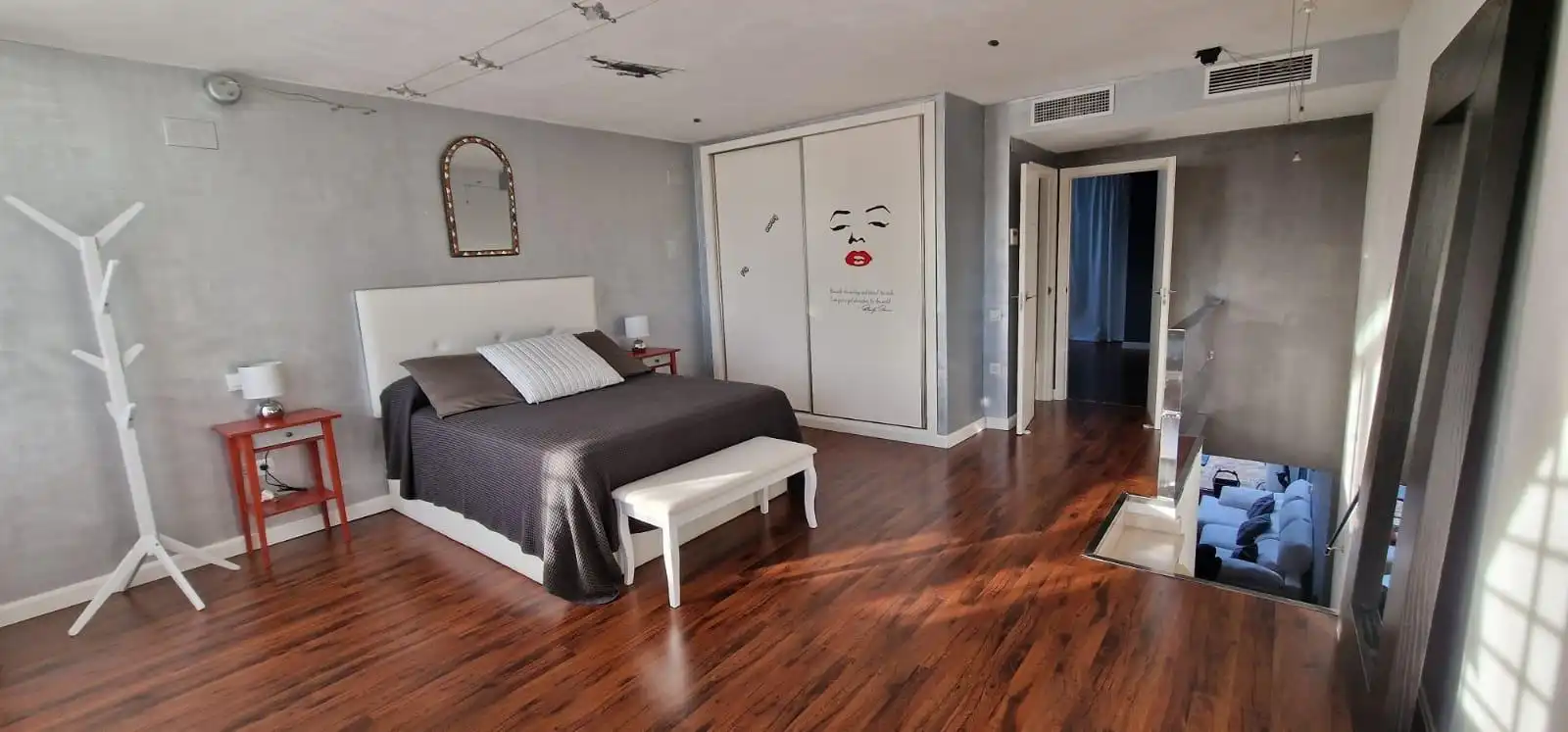 Bedroom of Detached homes for rent in Sant Joan d'Alacant  with Air Conditioner, Heating and Private garden