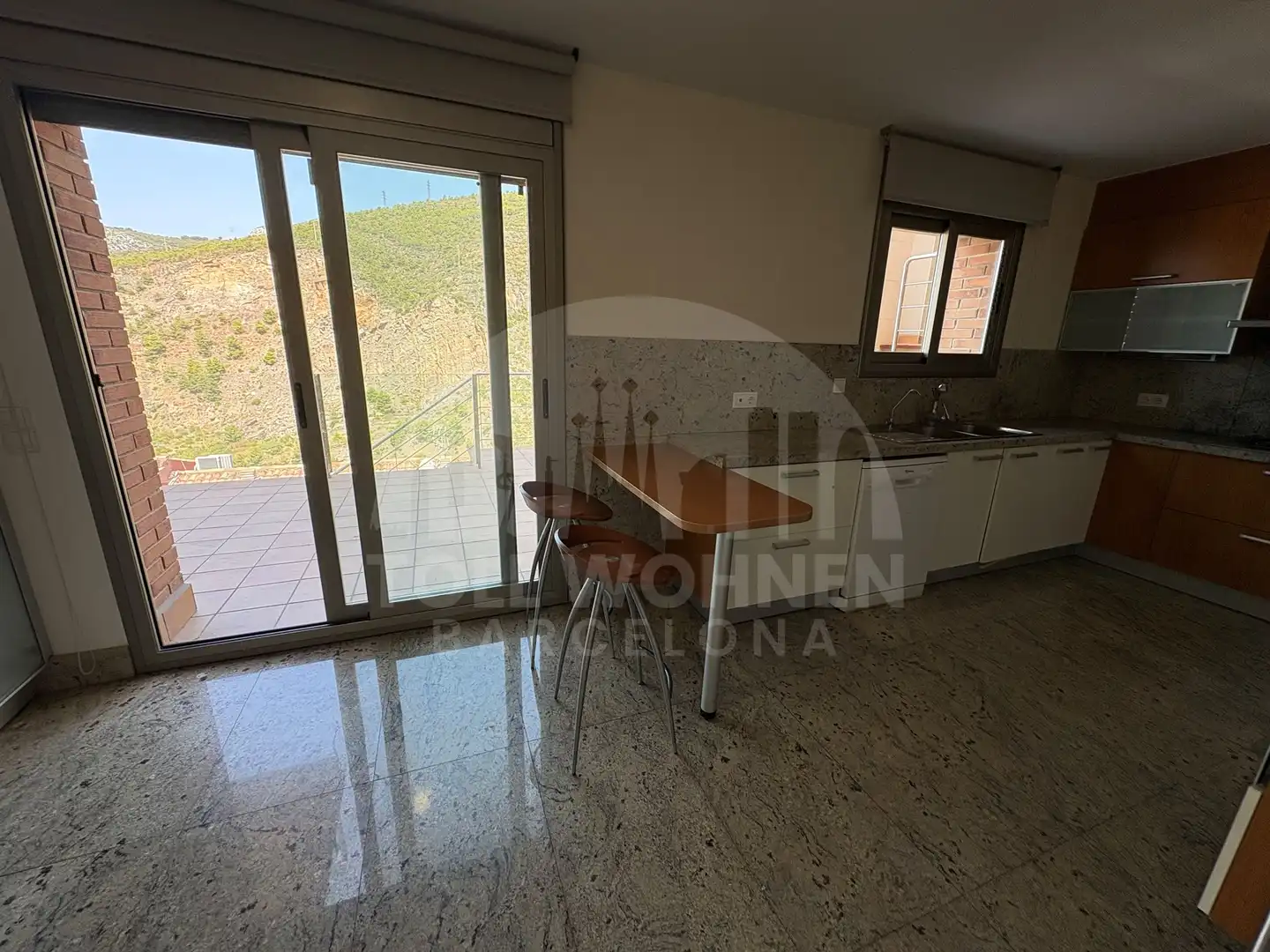 Kitchen of Detached homes for sale in Castelldefels  with Air Conditioner, Heating and Terrace