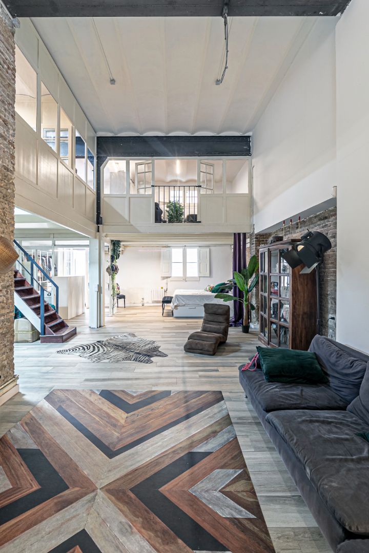 Sala de estar de Loft en venta en  Barcelona Capital con Aire acondicionado, Calefacción y Terraza