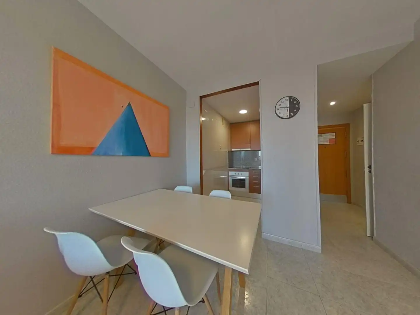 Menjador de Apartament en venda en Vila-seca amb Aire condicionat, Jardí privat i Terrassa