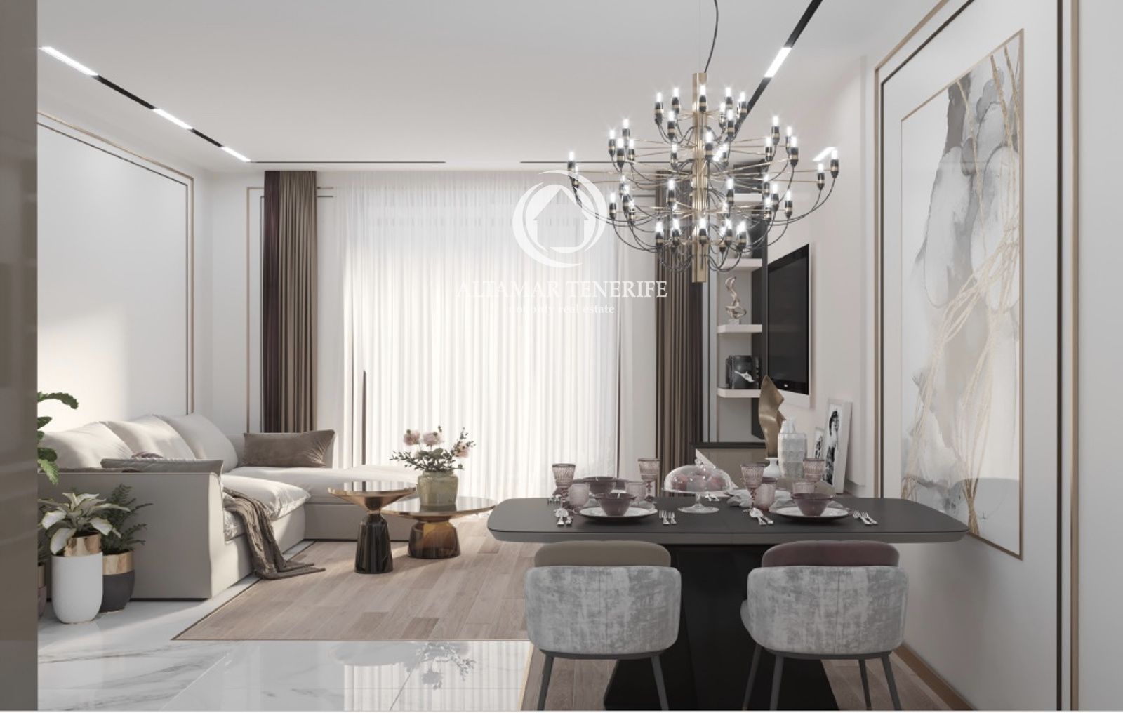 Dining room of Apartment for sale in Arona  with Terrace, Storage room and Furnished