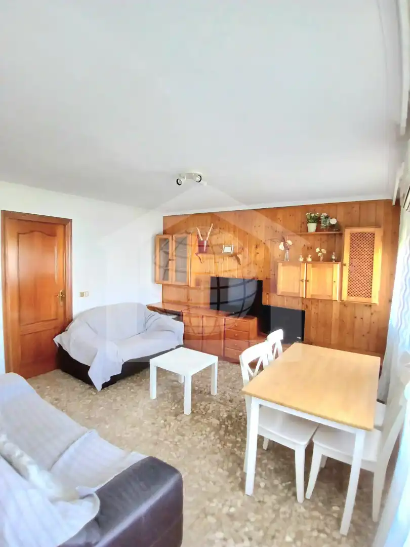Living room of Flat for rent in Málaga  with Furnished