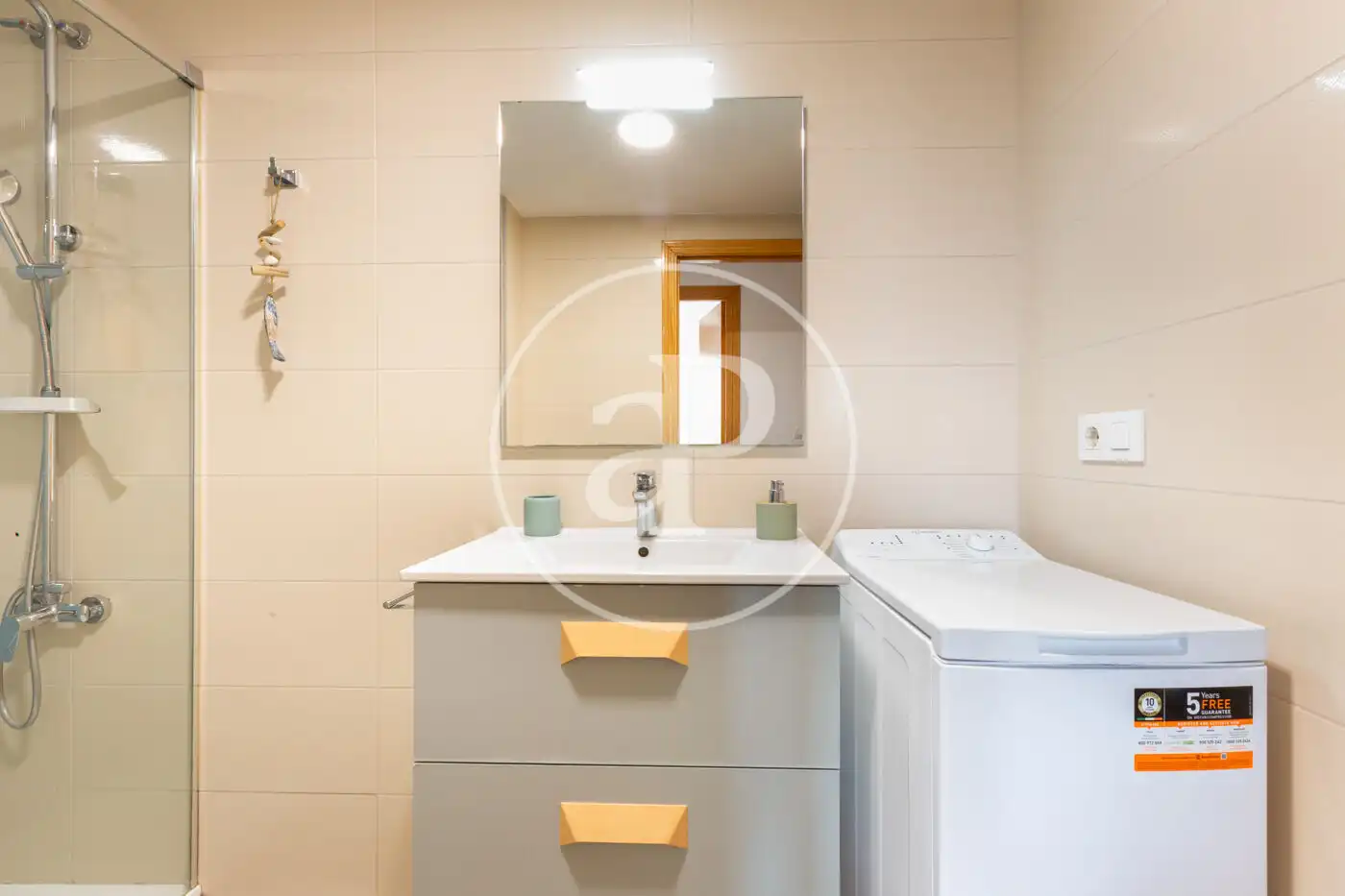 Bathroom of Flat for rent in Canet d'En Berenguer  with Air Conditioner, Heating and Private garden