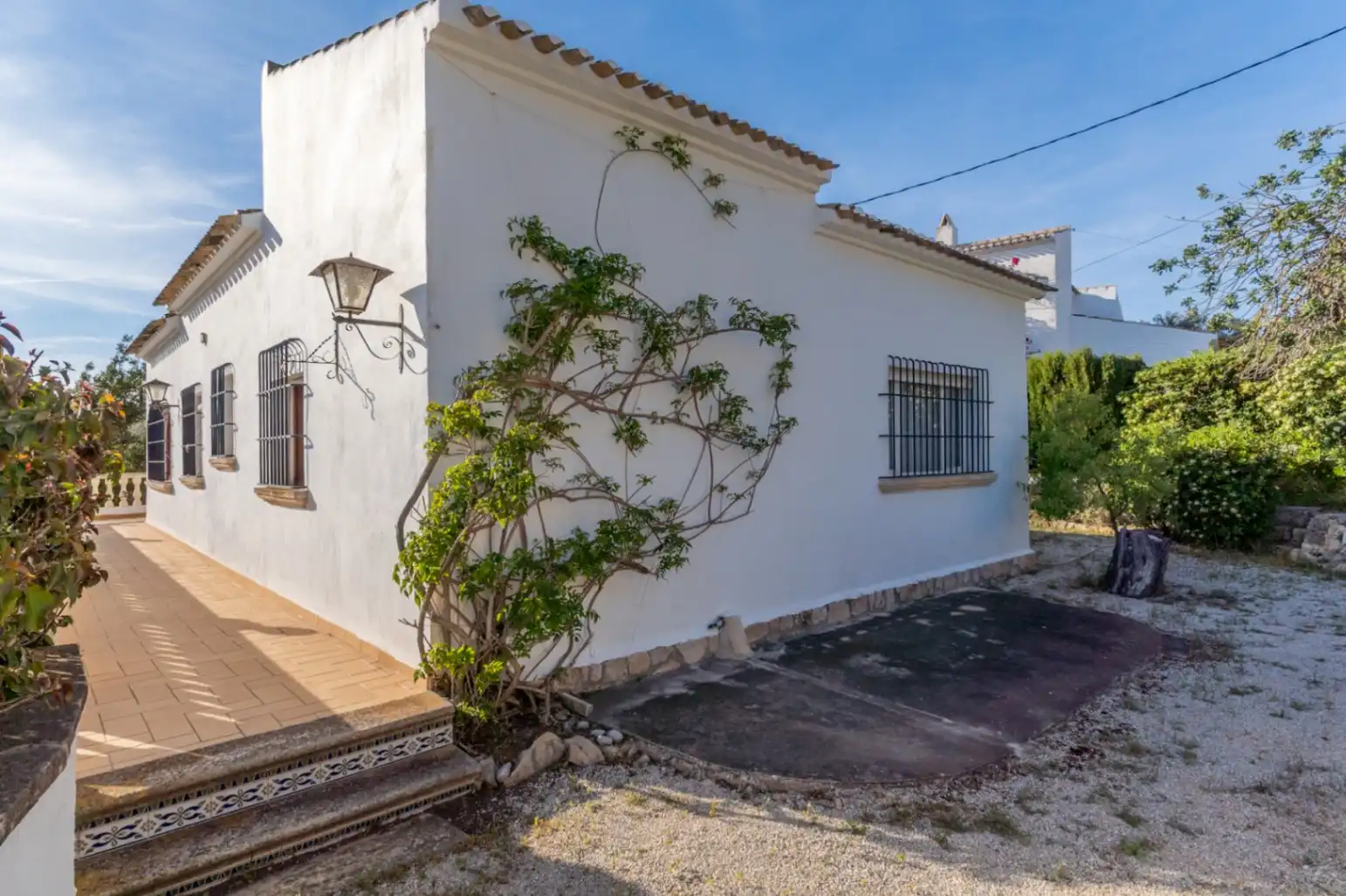 Exterior view of Houses for sale in Jávea / Xàbia  with Air Conditioner, Heating and Private garden