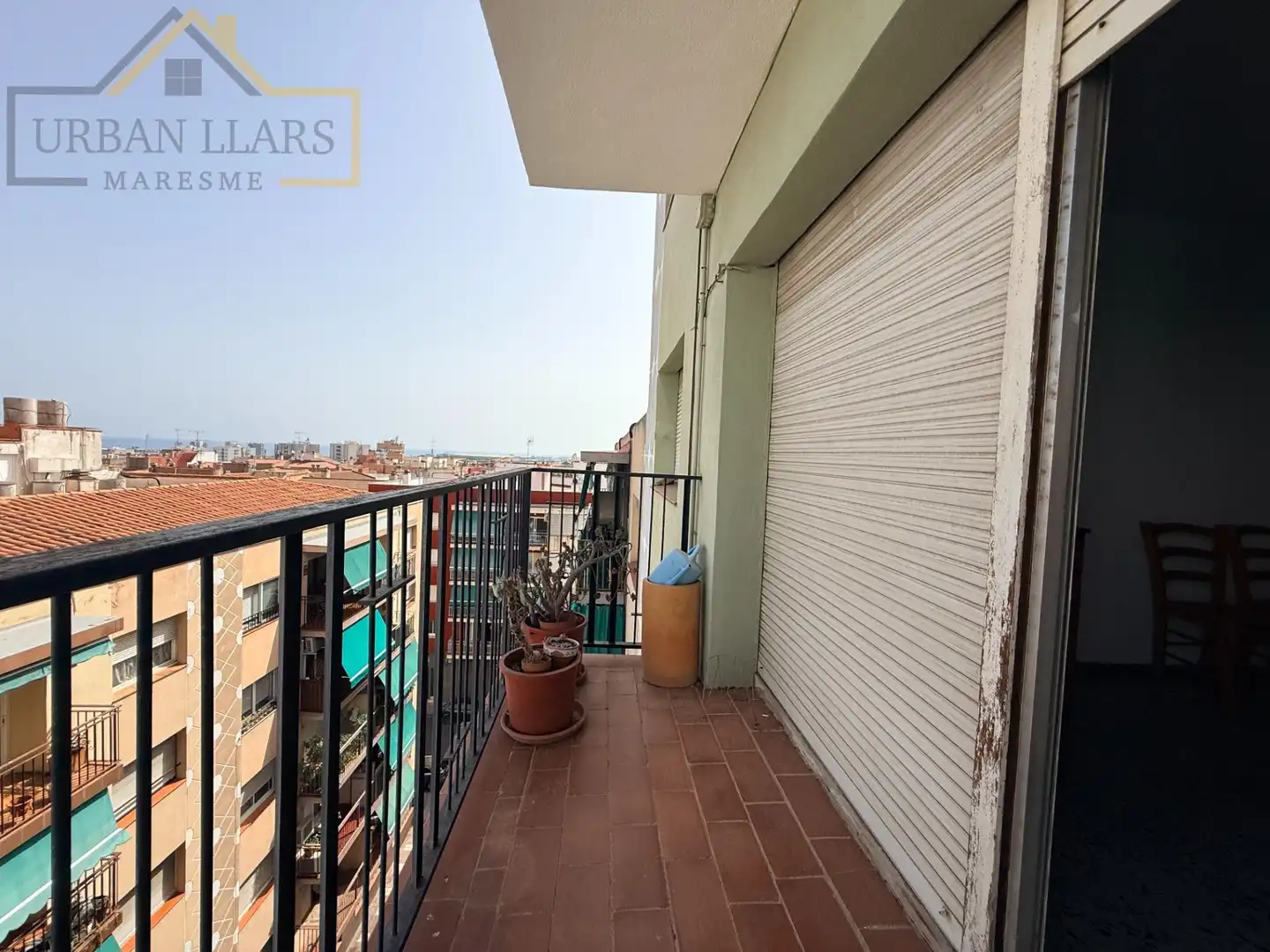 Terrasse von Wohnung zum Verkauf in Mataró mit Balkon