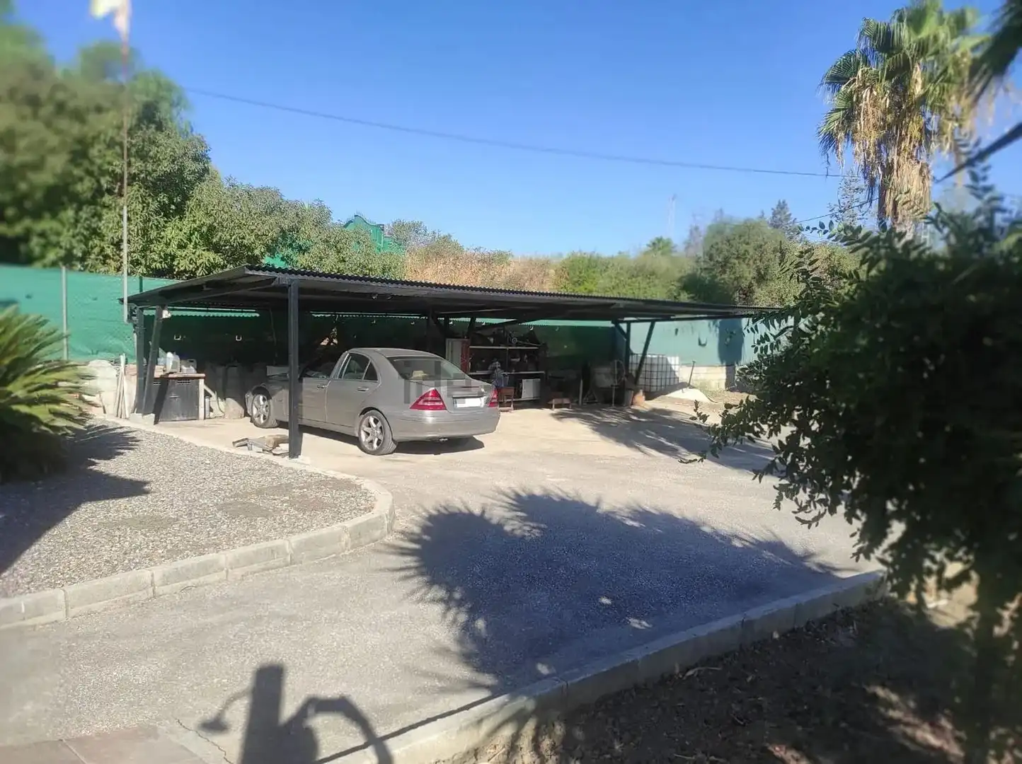 Parking de Finca rústica en venta en Alhaurín El Grande con Aire acondicionado, Jardín privado y Trastero