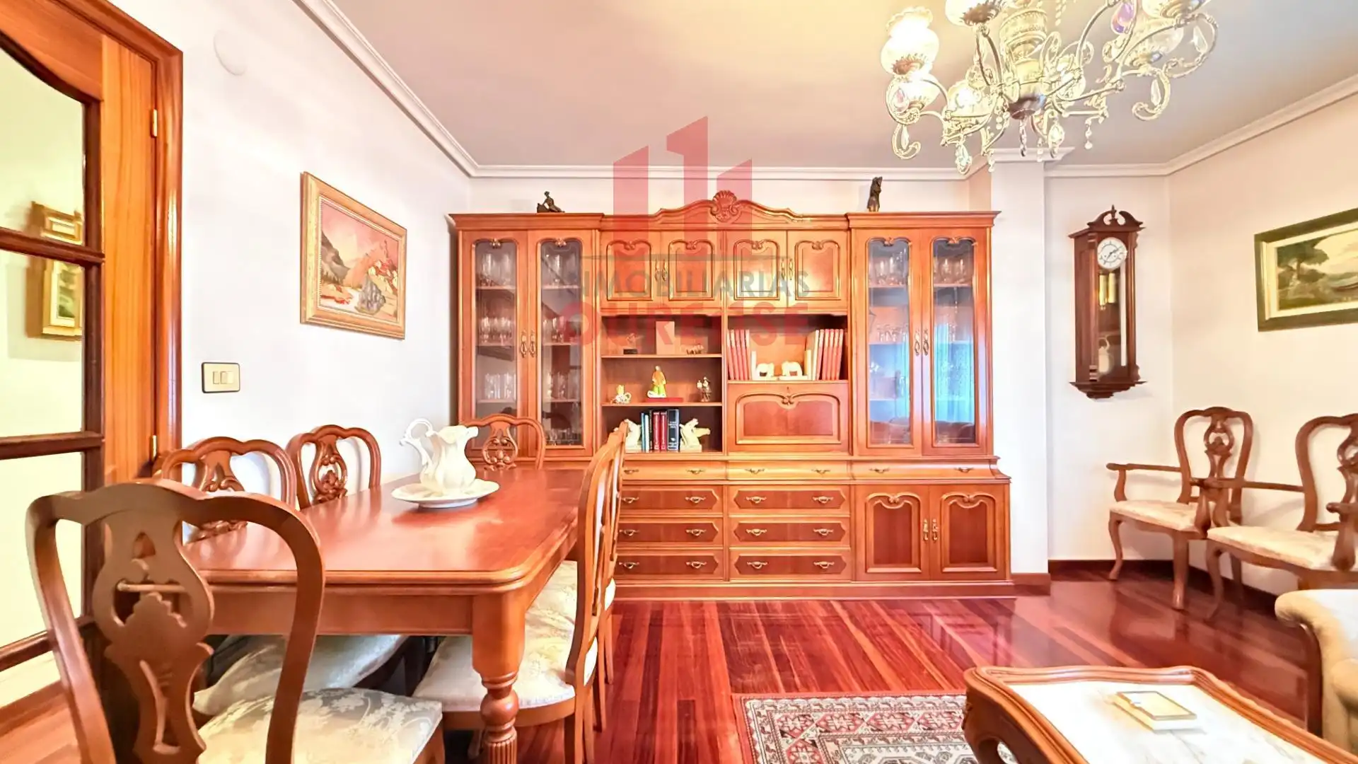 Dining room of Flat for rent in Ourense Capital   with Furnished