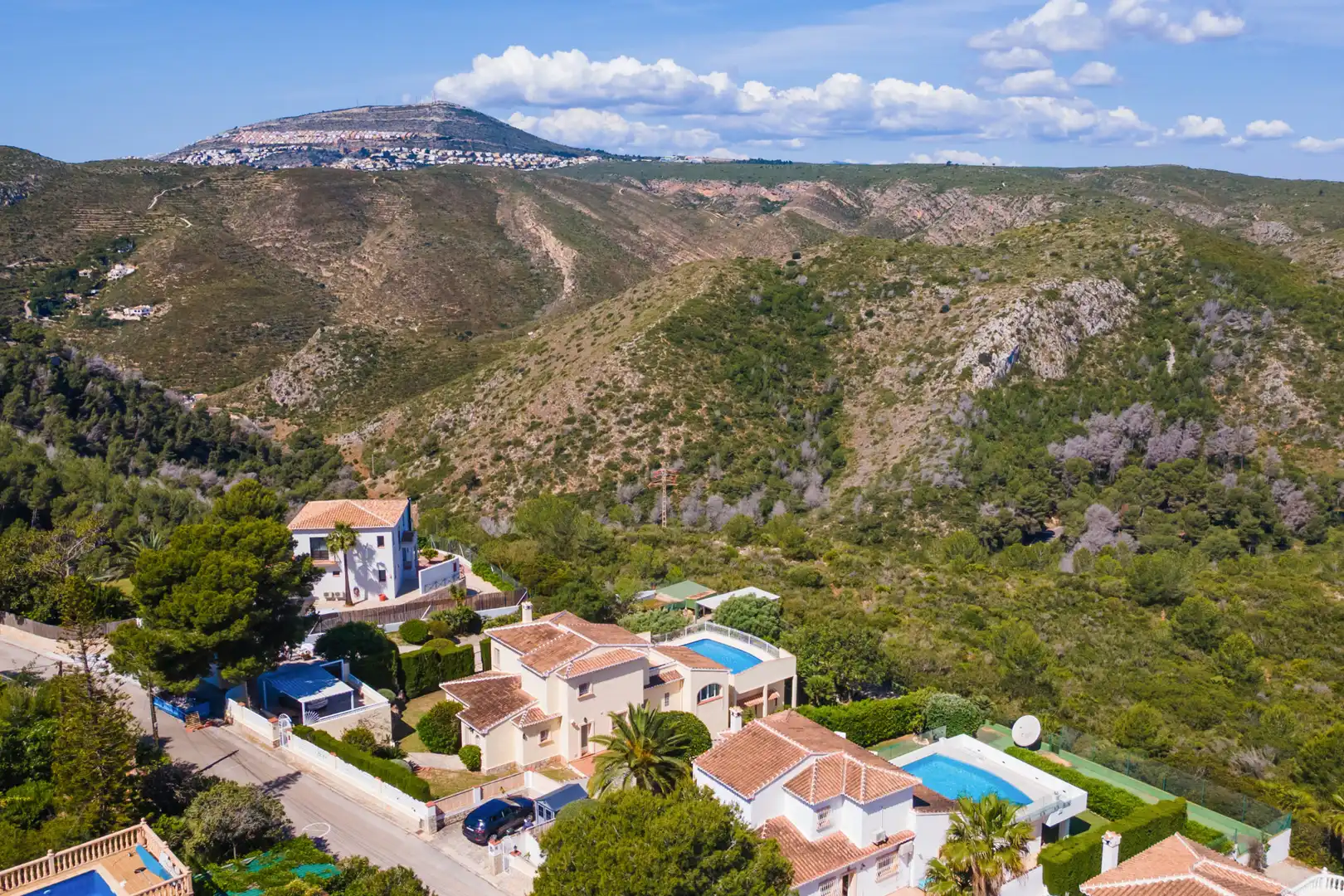 Exterior view of Houses for sale in Jávea / Xàbia  with Air Conditioner, Private garden and Terrace