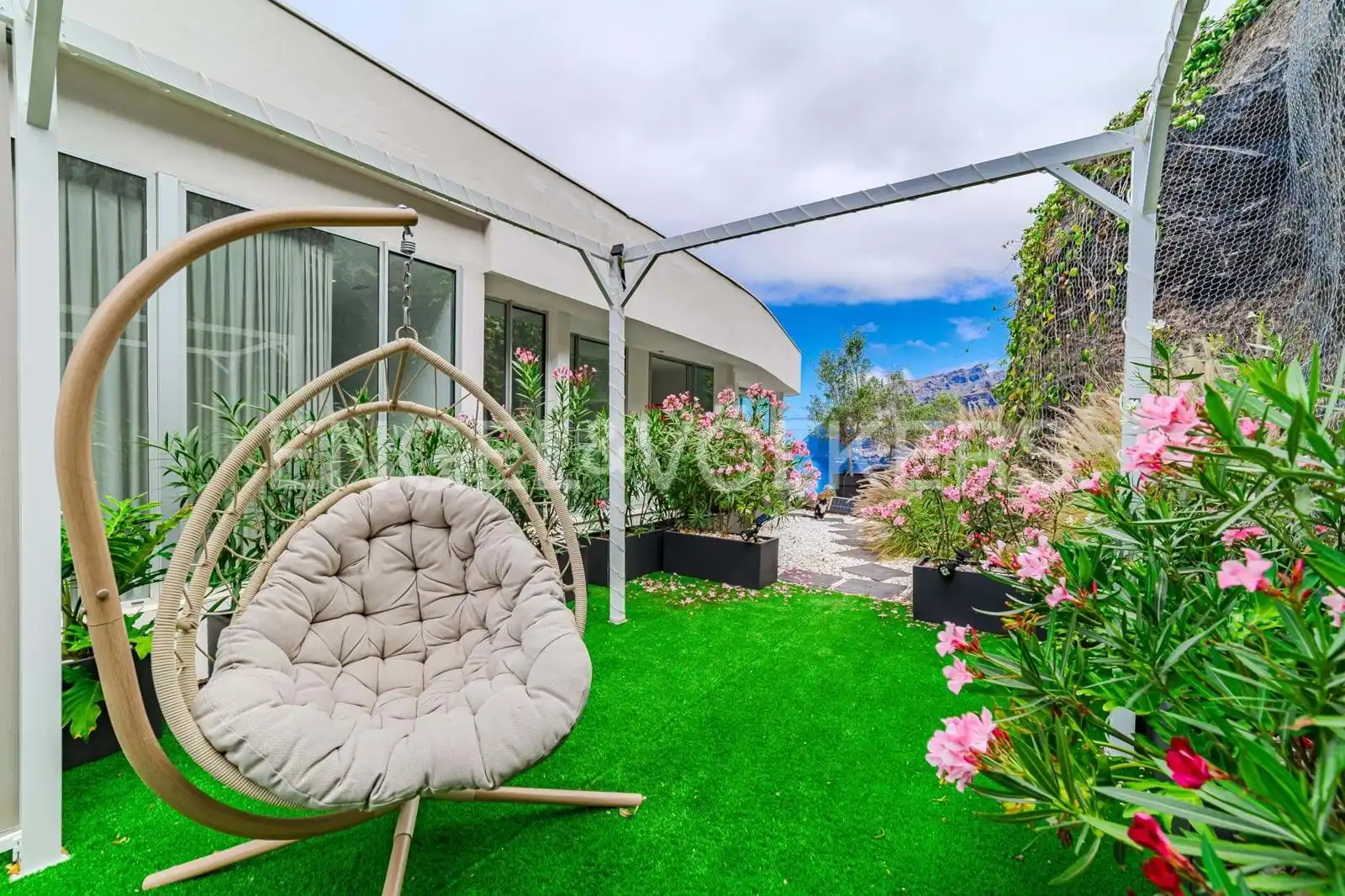 Terrace of Flat for sale in Santiago del Teide  with Air Conditioner, Terrace and Swimming Pool