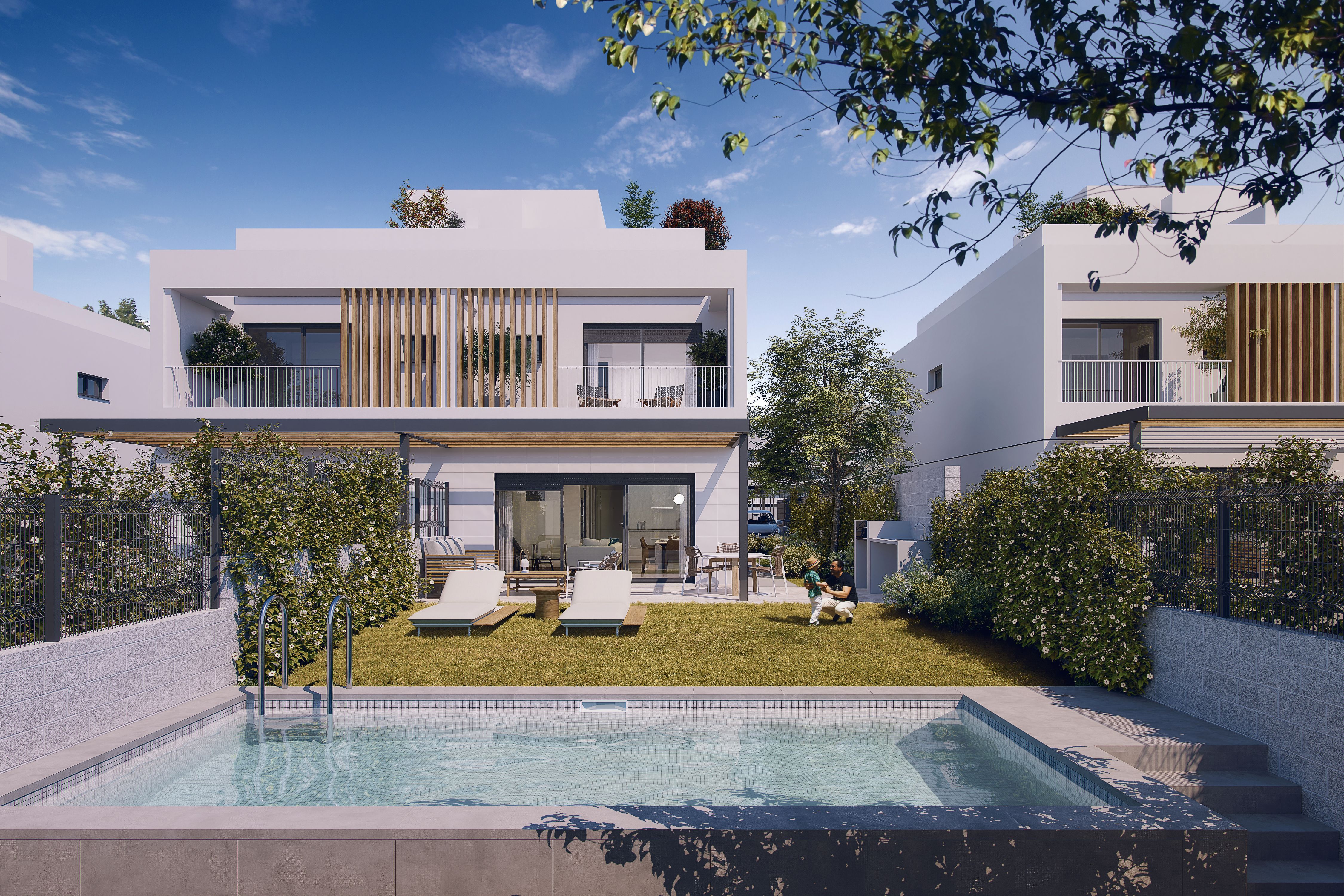 Garden of House or chalet for sale in Castellón de la Plana / Castelló de la Plana  with Air Conditioner, Private garden and Terrace