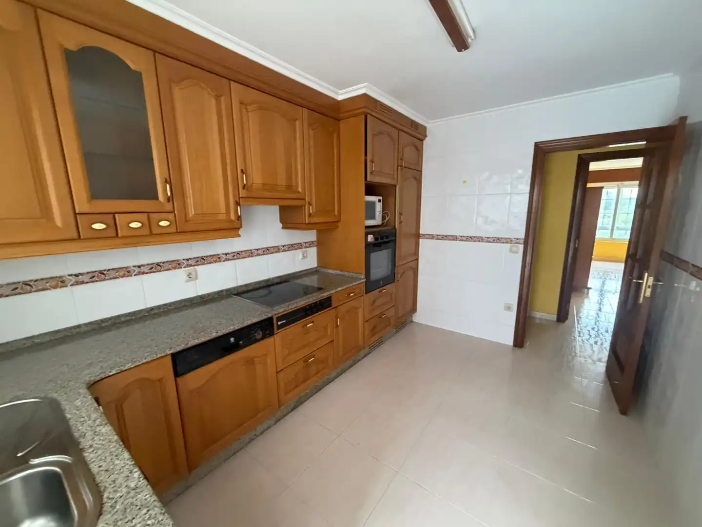 Kitchen of Flat for sale in Narón  with Heating, Terrace and Storage room