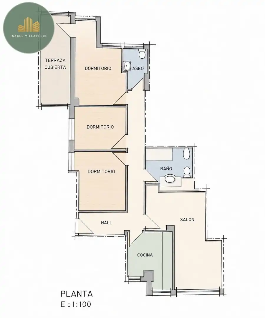 Wohnung zum Verkauf in A Coruña Capital  mit Abstellraum