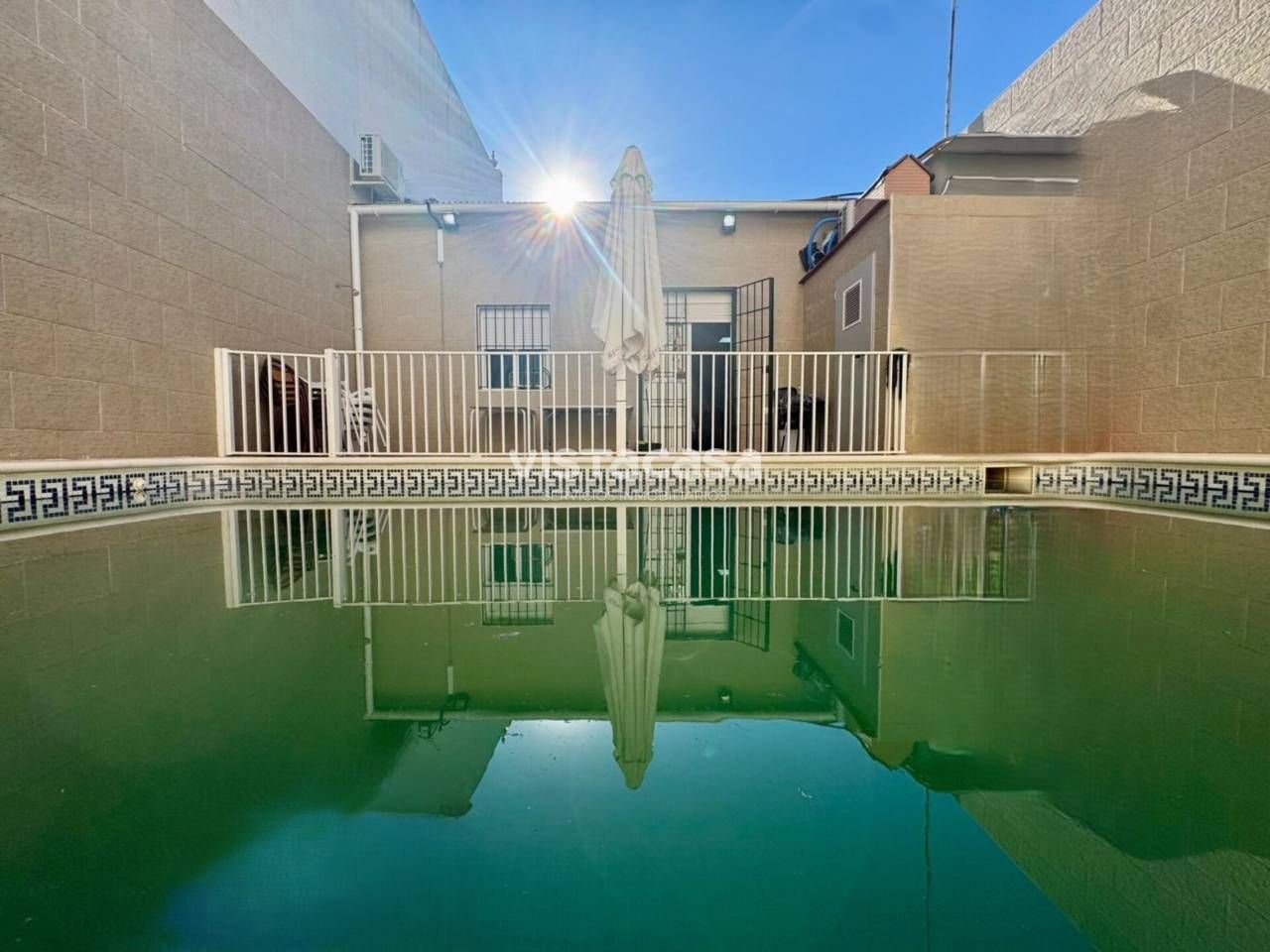 Swimming pool of House or chalet for sale in Mairena del Alcor  with Air Conditioner, Heating and Swimming Pool