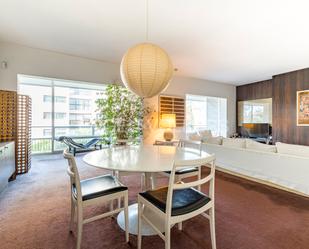 Dining room of Apartment for sale in  Barcelona Capital  with Air Conditioner, Terrace and Swimming Pool