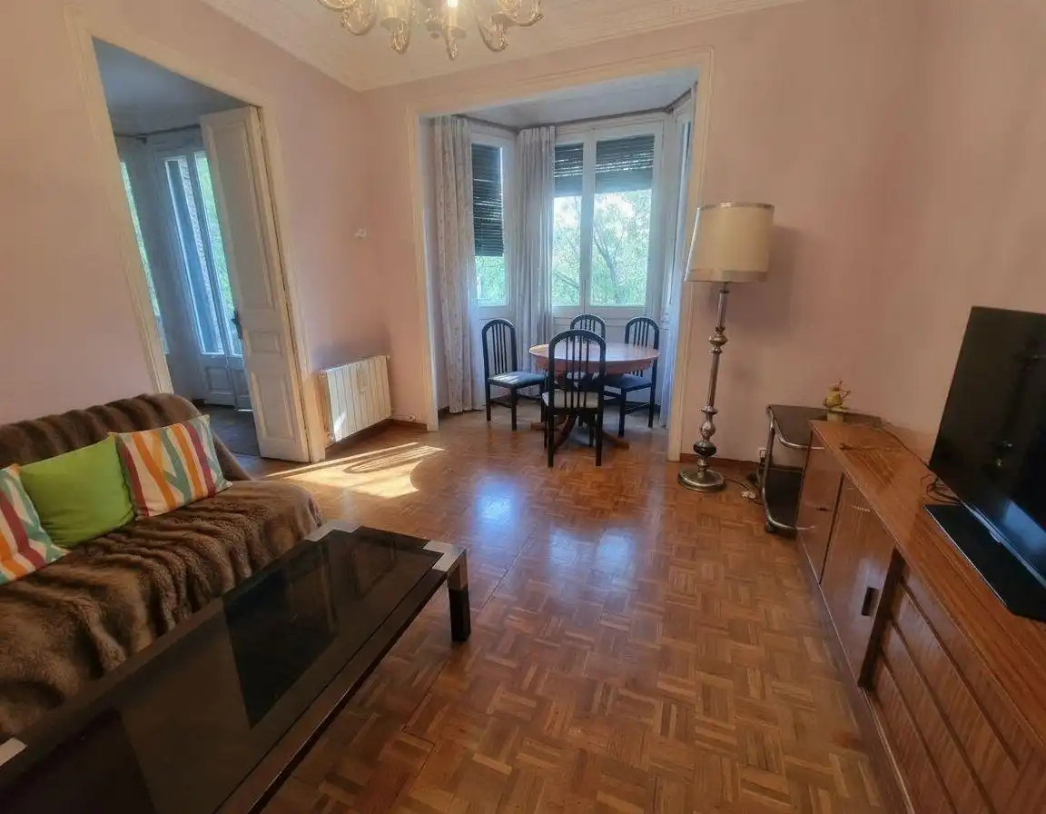 Sala d'estar de Apartament en venda en Barcelona