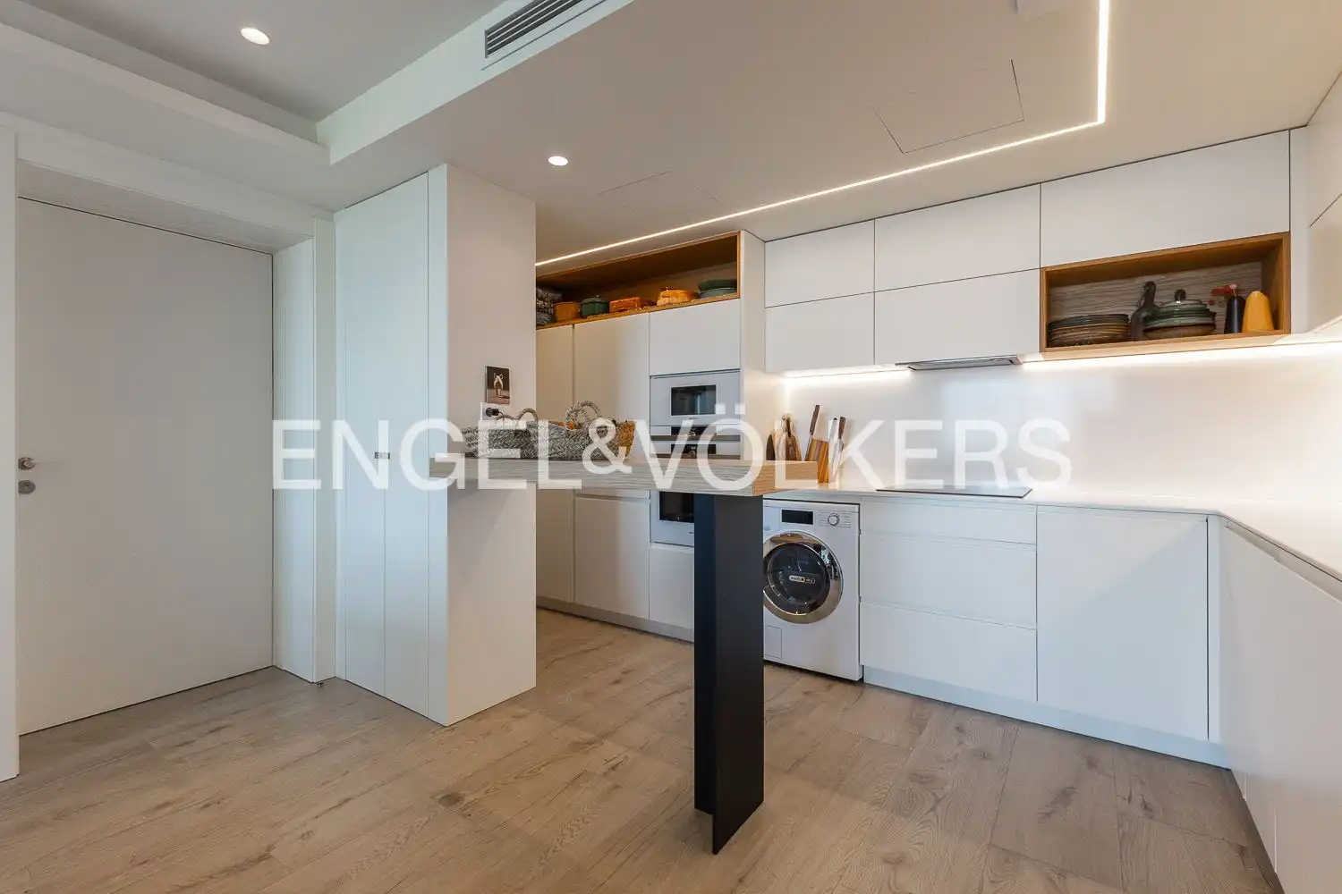 Kitchen of Flat for sale in Pedreguer  with Air Conditioner, Heating and Private garden