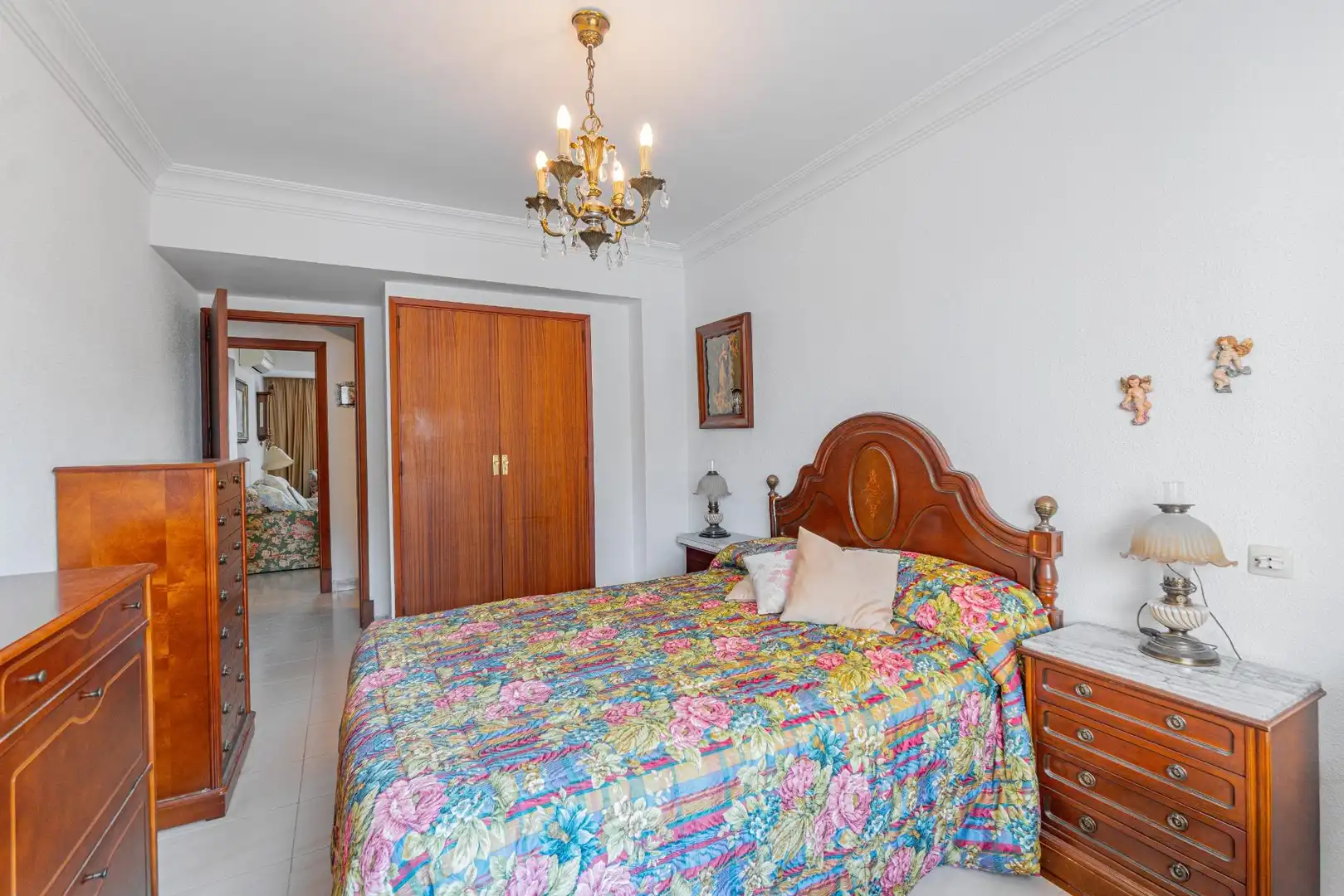 Schlafzimmer von Wohnungen zum Verkauf in  Palma de Mallorca mit Klimaanlage, Terrasse und Balkon